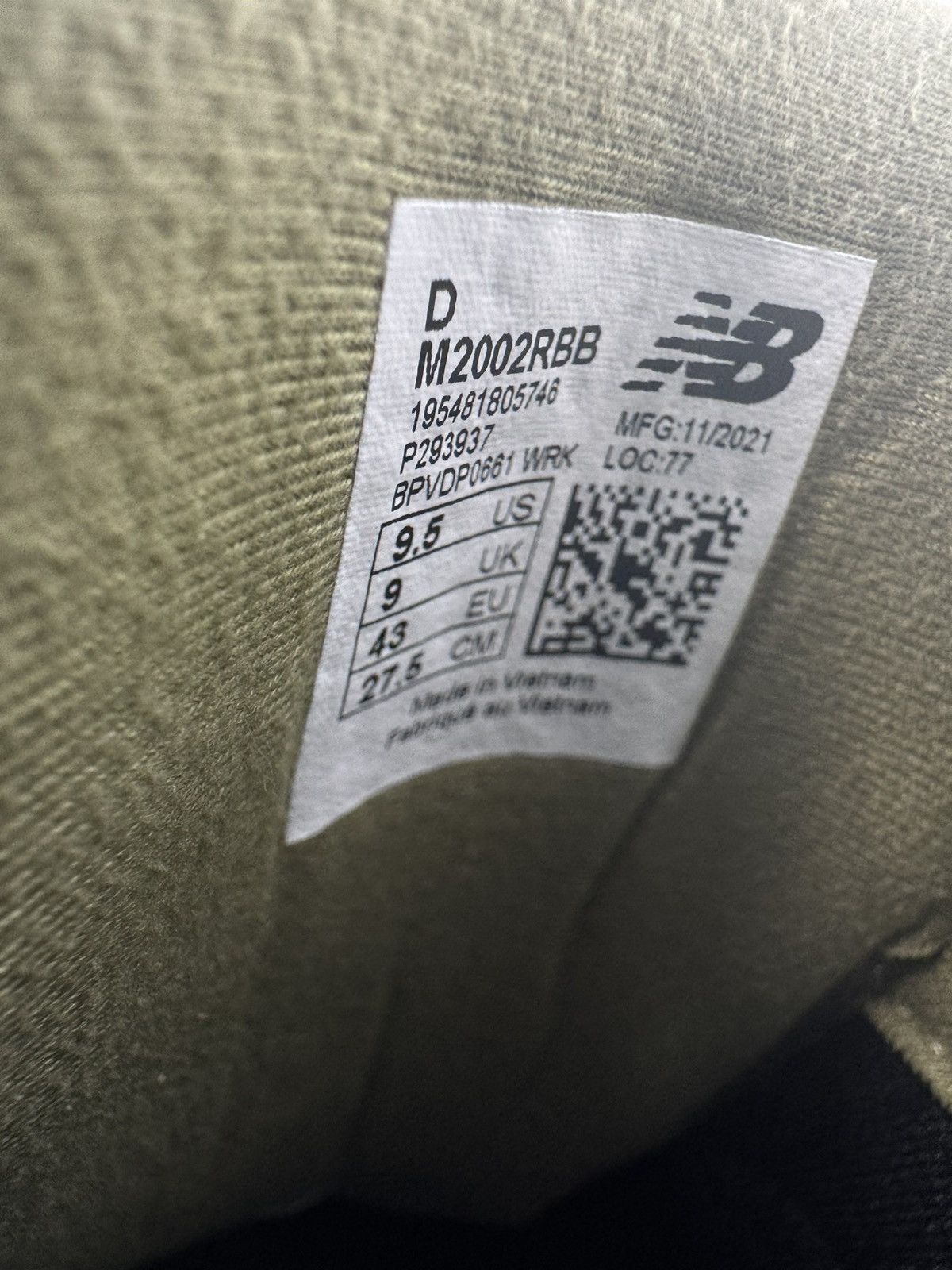 New Balance × The Basement New Balance x The Basement 2002r 'Moss Green' Size US 9.5 / EU 42-43 - 10 Thumbnail