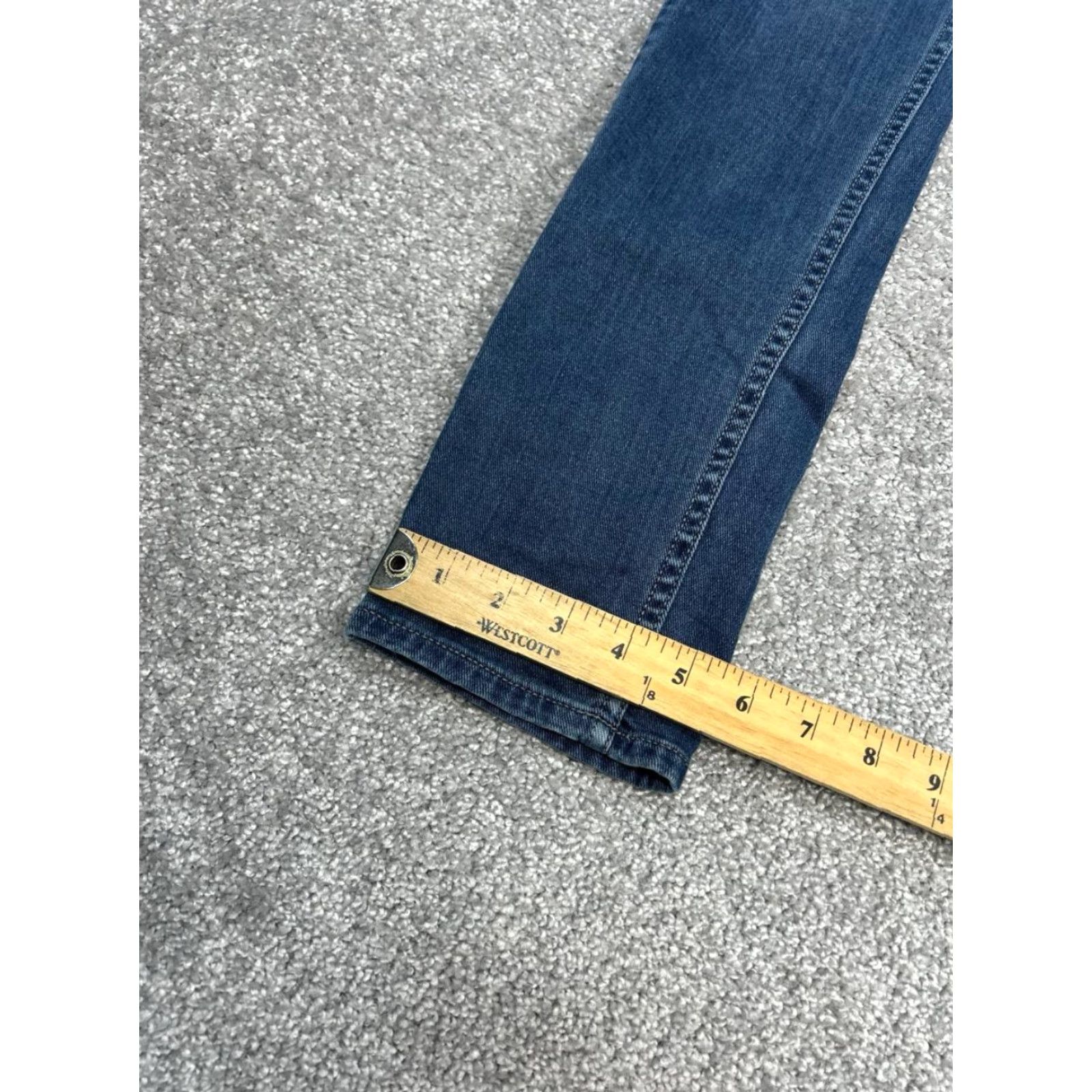 Rag & Bone rag & bone Standard Fit 1 Skinny Jeans Men 30 Blue Cotton Mid Rise Tapered 30x31 Denim Jeans Skinny Mens Blue 90s City Preppy Size US 30 / EU 46 - 6 Thumbnail