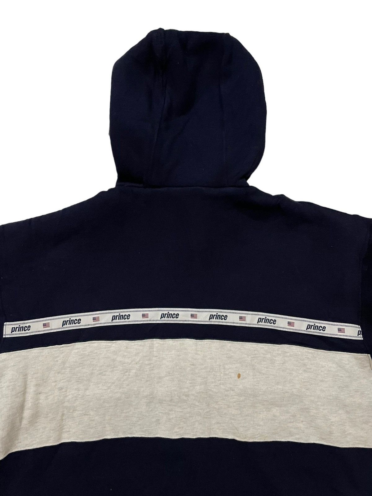 Prince × Vintage Vintage 90s Prince Tennis Faux Fleece Zip-up Hoodie Jacket Size US L / EU 52-54 / 3 - 13 Thumbnail