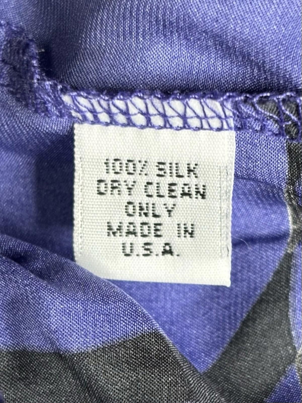 Other Alice & Trixie Top Women's M Silk Geometric Tie Hem Satin Size M / US 6-8 / IT 42-44 - 9 Thumbnail
