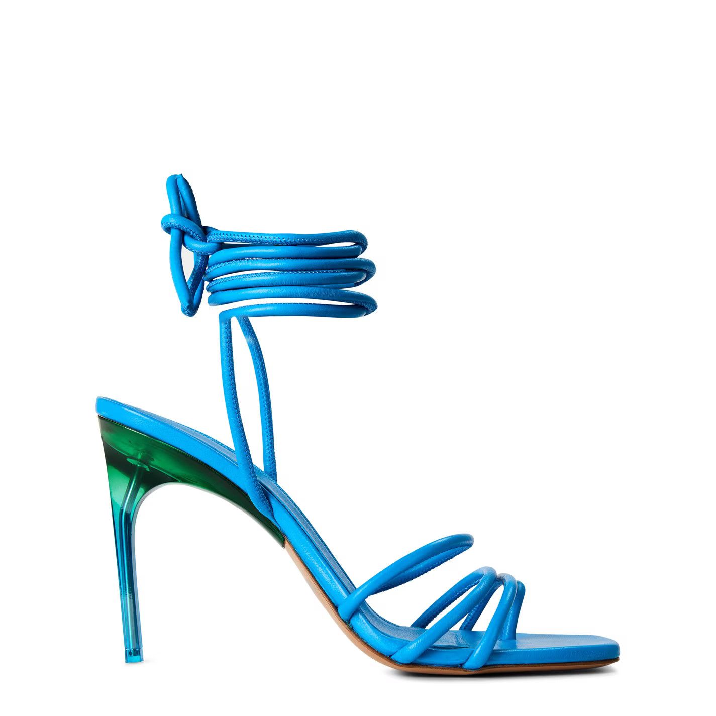 Off-White o1g2r1mq0125 Sandals in Blue Size US 8 / IT 38 - 1 Thumbnail