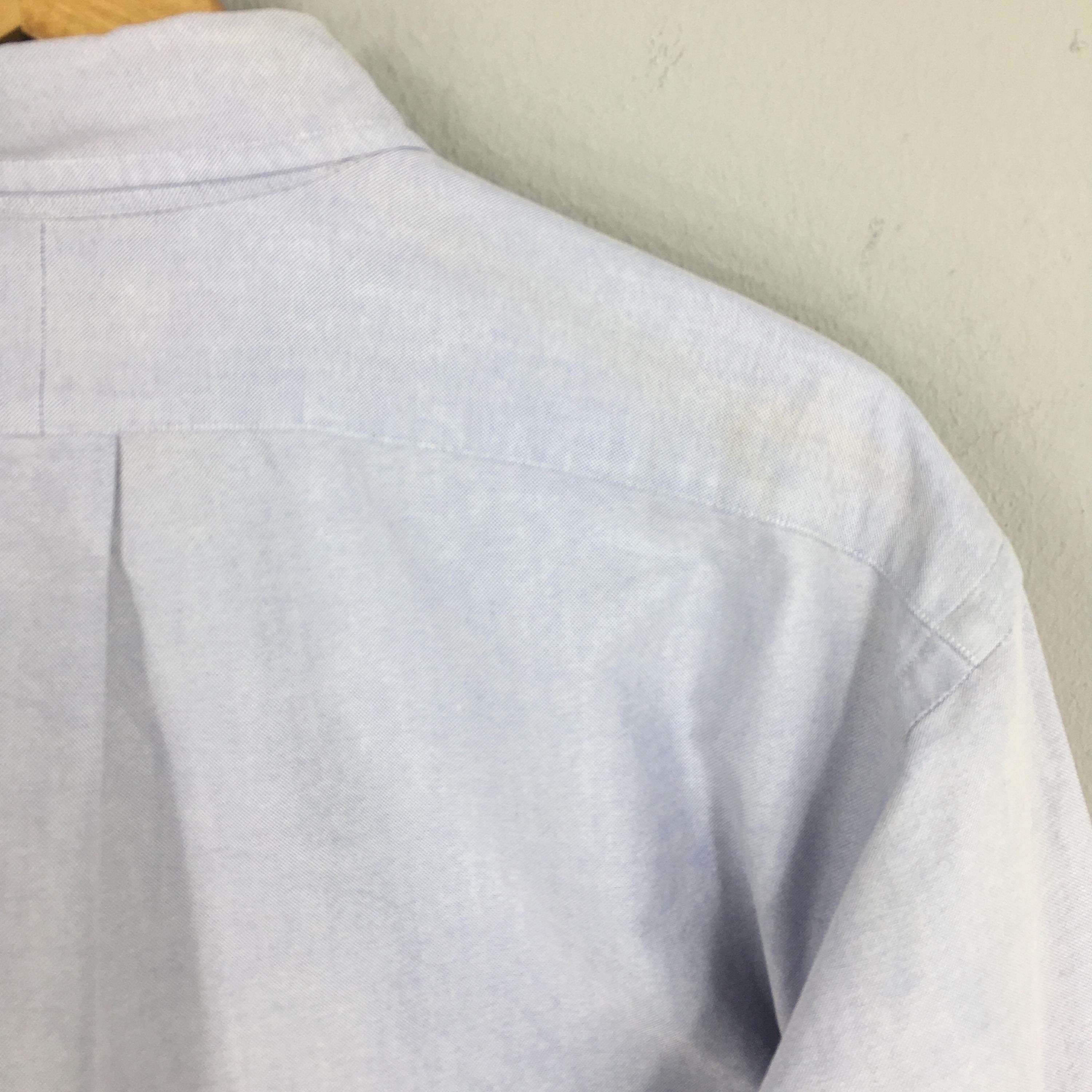 Polo Ralph Lauren × RRL Ralph Lauren × Ralph Lauren Vintage Ralph Lauren Blue Casual Shirt XLarge Size US XL / EU 56 / 4 - 8 Thumbnail