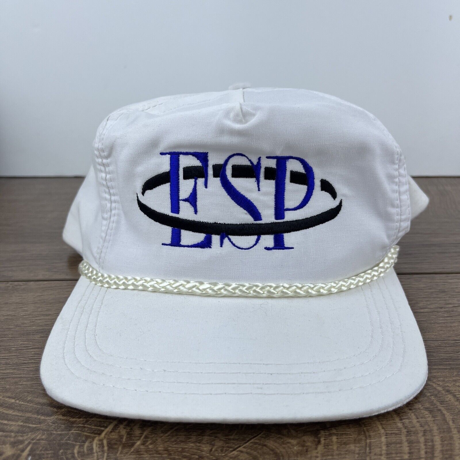 Other ESP Hat ESP White Hat Adjustable Adult Size Hat White Cap Size ONE SIZE - 3 Thumbnail