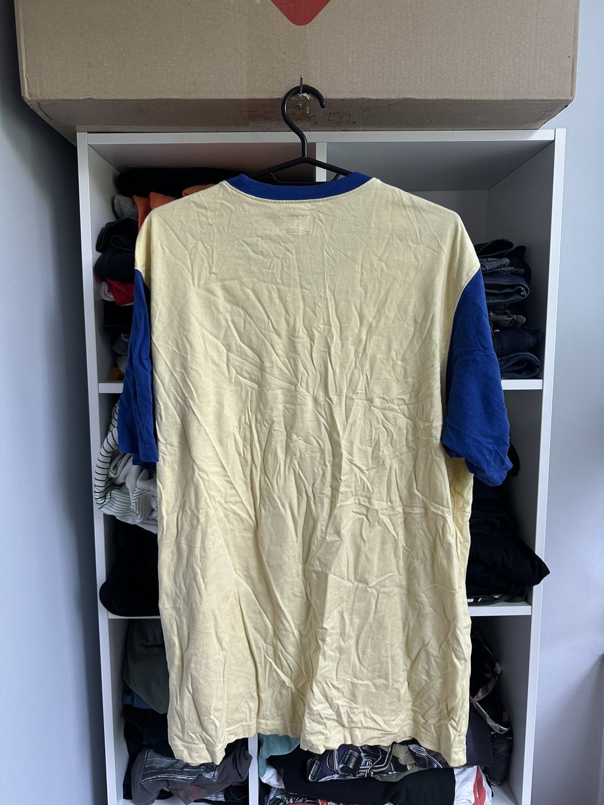 Supreme 🔥SS20 SUPREME TEXT BEVEL RINGER T-SHIRT🔥 Size US L / EU 52-54 / 3 - 7 Thumbnail