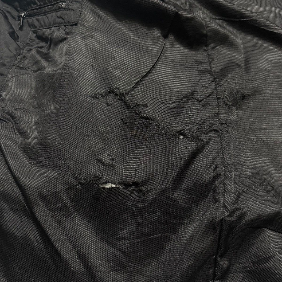 Prada Black Prada Nylon Overcoat Size US L / EU 52-54 / 3 - 14 Thumbnail