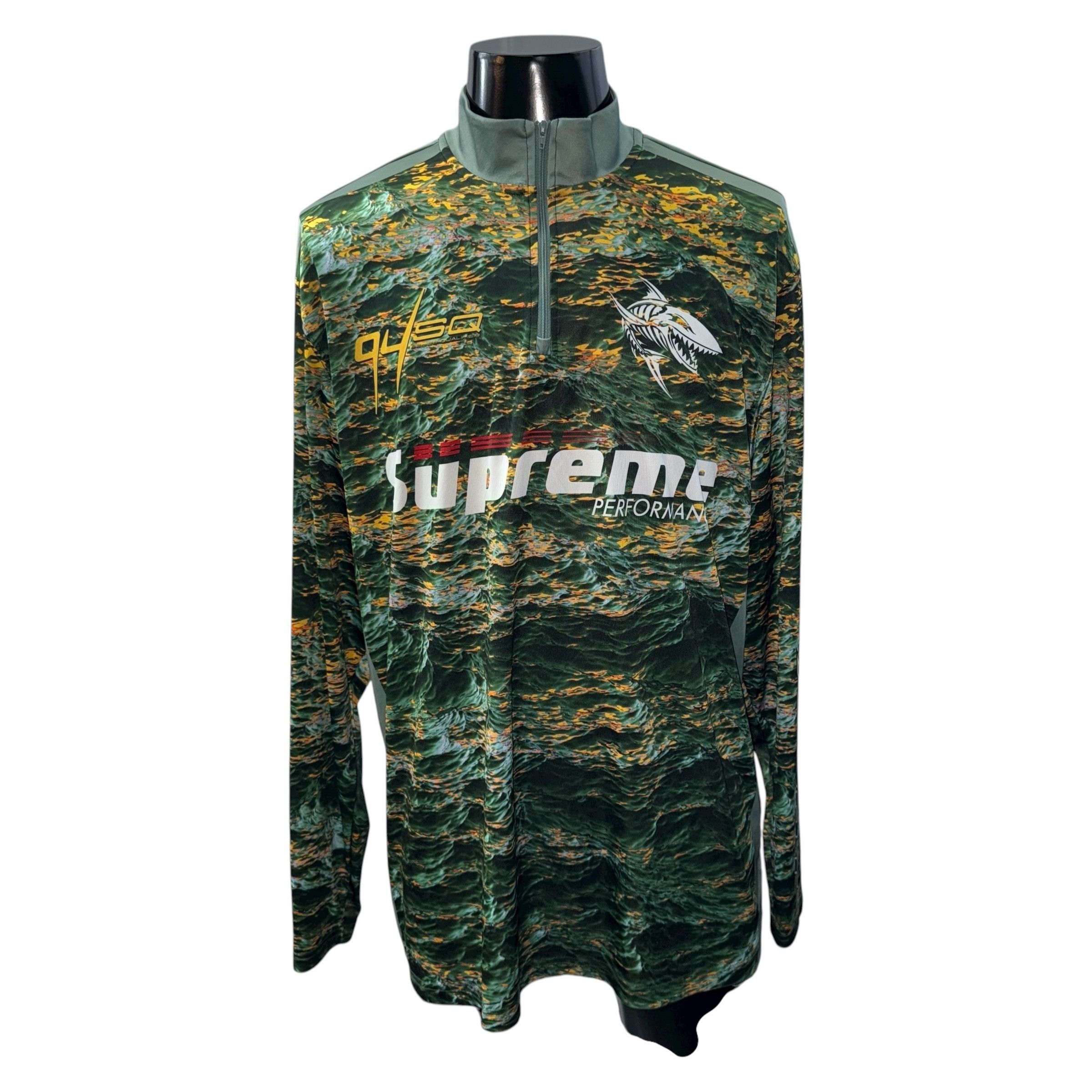 Supreme Supreme wave zip up long sleeve tee 22SS Size L Size US L / EU 52-54 / 3 - 1 Thumbnail