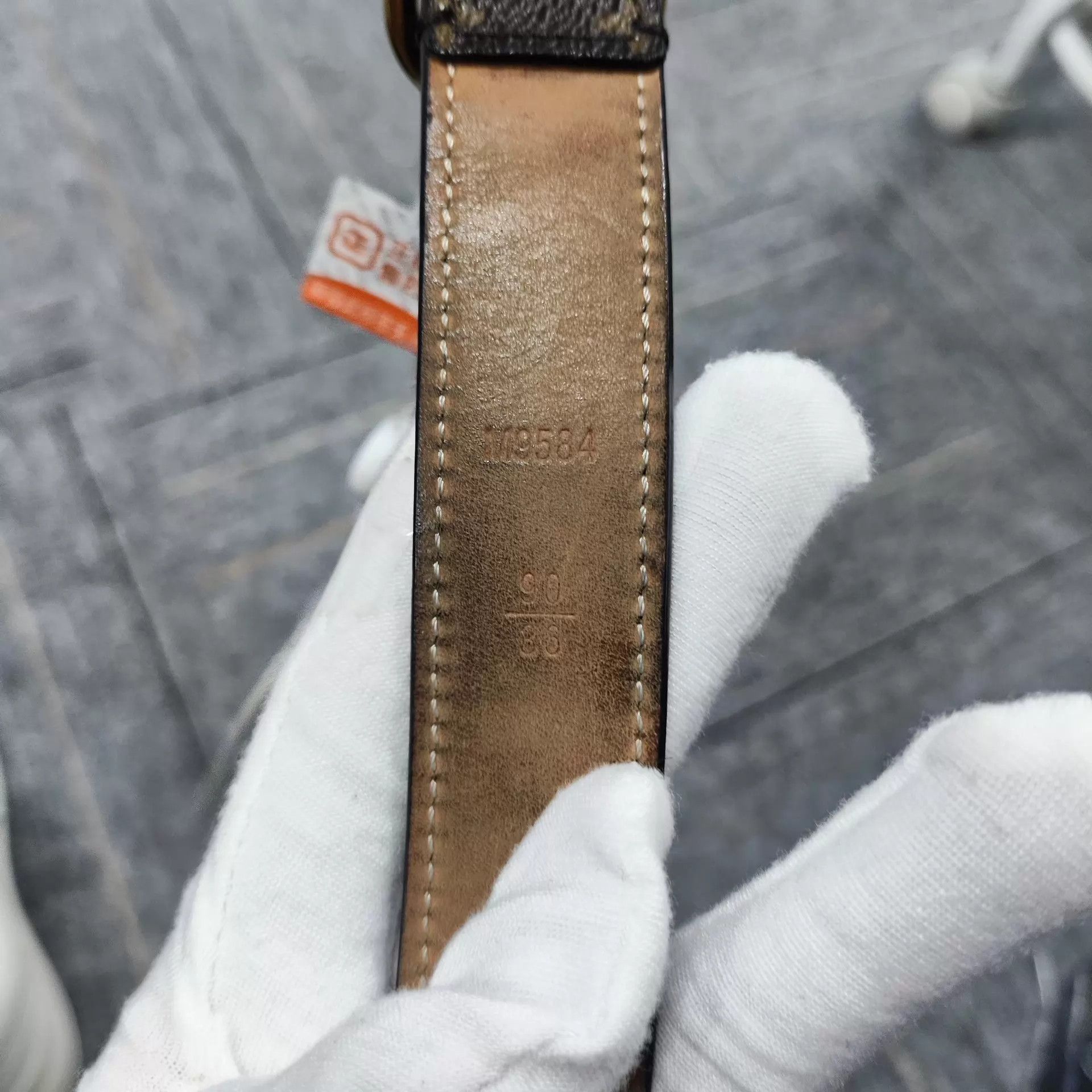 Louis Vuitton LV Monogram Brown Belt 90*36 Size ONE SIZE - 5 Thumbnail