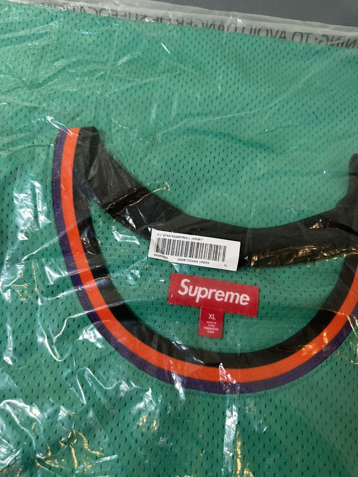 Supreme Supreme All Star Basketball Jersey Size US XL / EU 56 / 4 - 8 Thumbnail