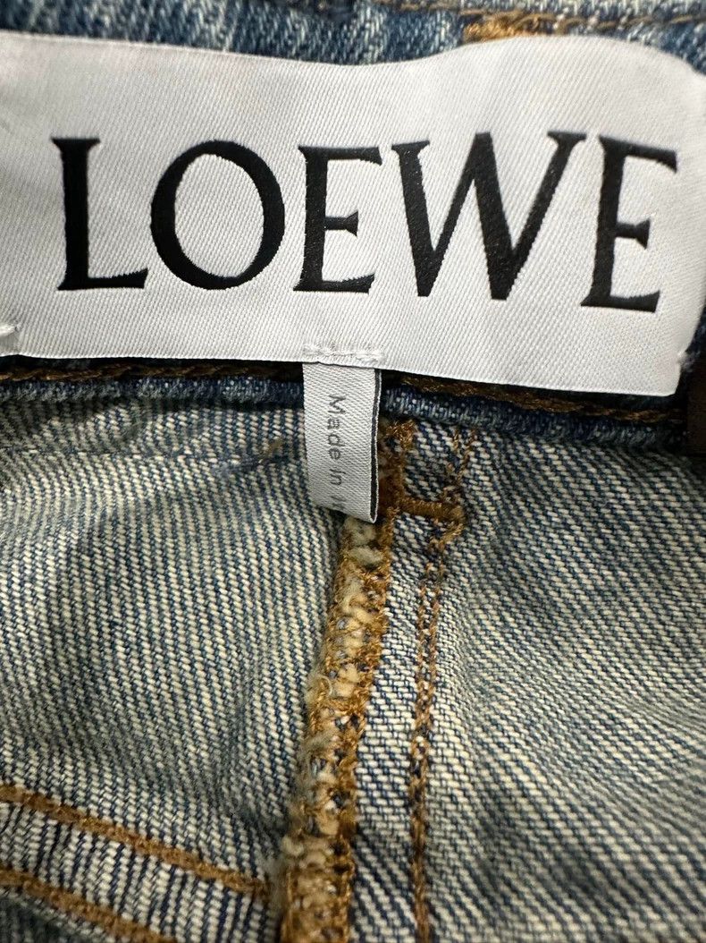Loewe Loewe High-waisted denim skirt Size 24" / US 00 / IT 34 - 3 Thumbnail