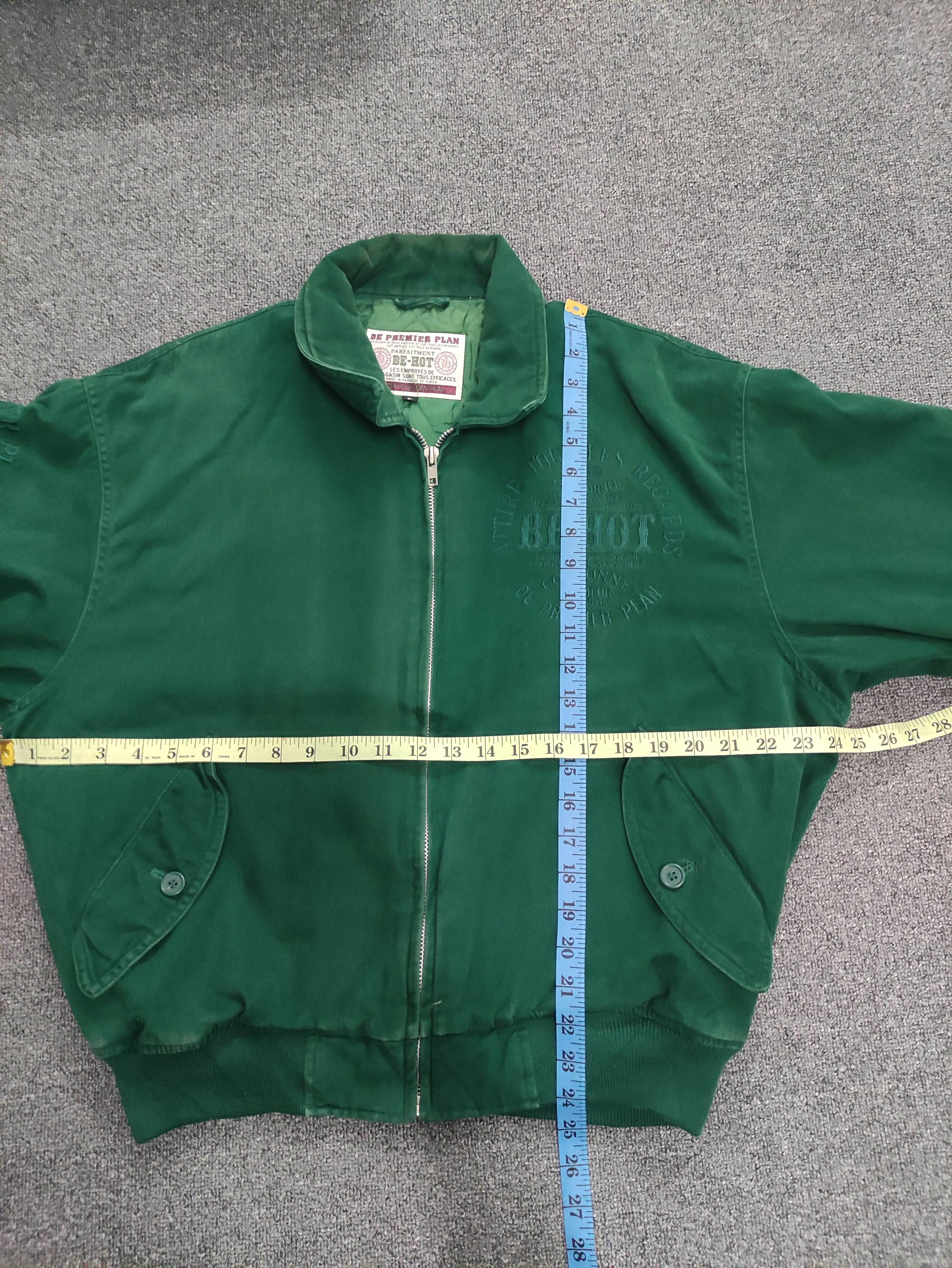 Japanese Brand Vintage Be-Hot Bomber Jacket Embroidered Logo Zipper Size US L / EU 52-54 / 3 - 14 Thumbnail