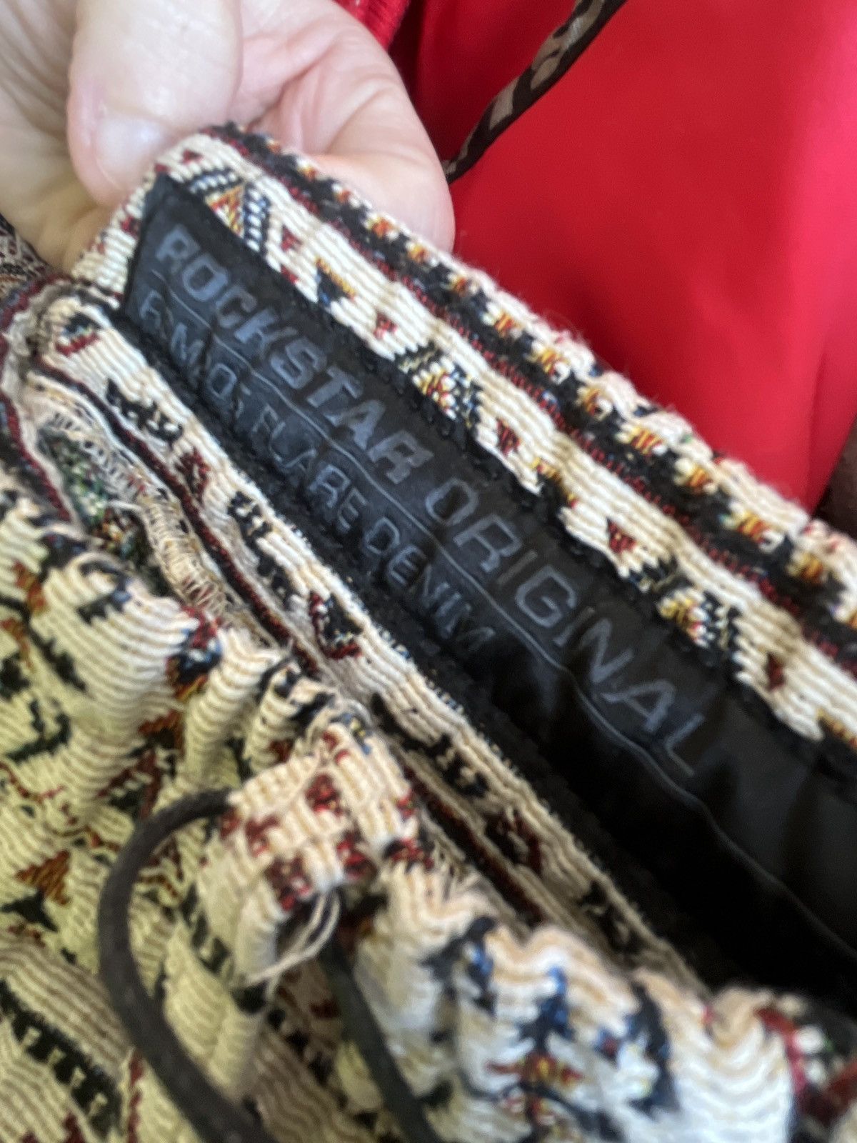 Rockstar Games × Vintage Rockstar Original Tapestry Cargo Pants - Size 34 Size US 34 / EU 50 - 8 Thumbnail
