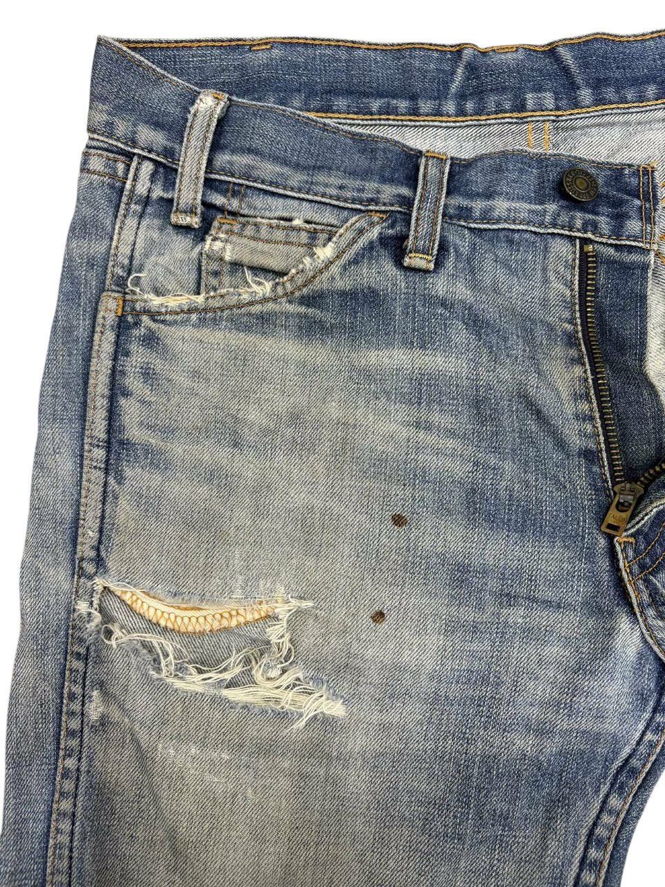 Levi's Distress Levis Vintage Orange Tagg Big E Japan. Size US 32 / EU 48 - 5 Thumbnail