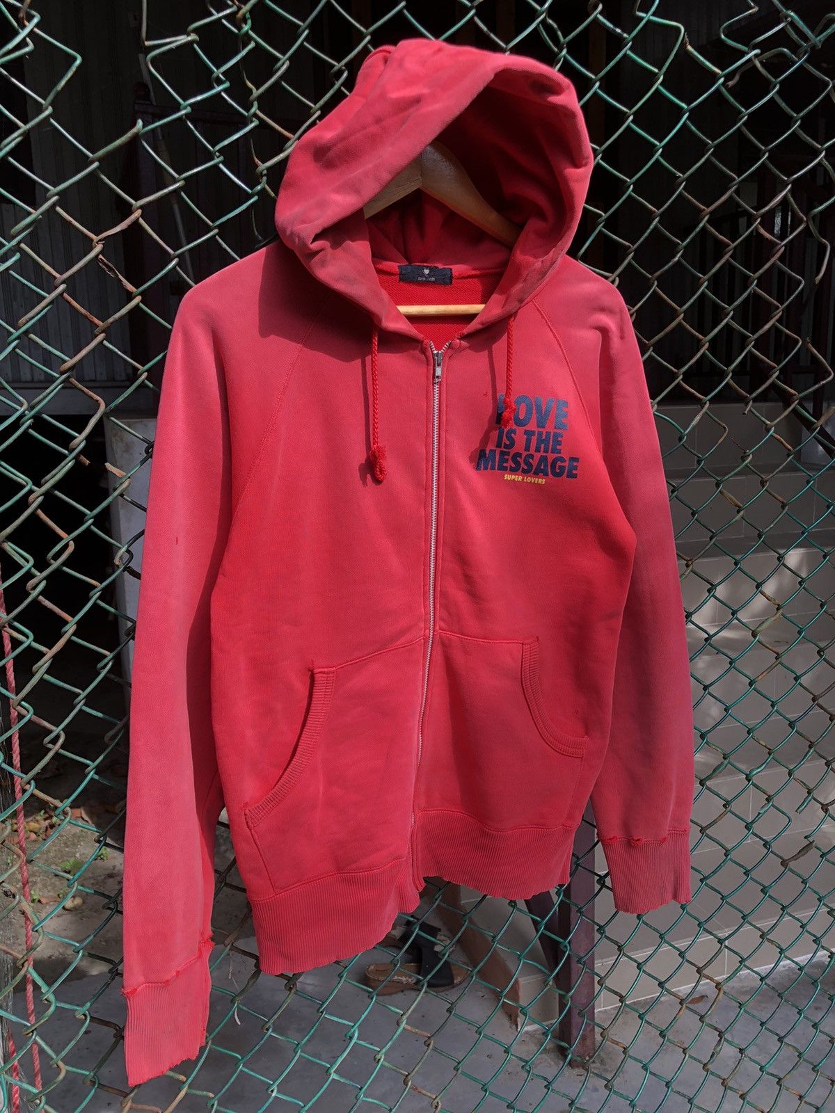 Hysteric Glamour 🔥Vintage🔥90s Distressed Super Lover World Tour Hoodies Size US M / EU 48-50 / 2 - 19 Thumbnail