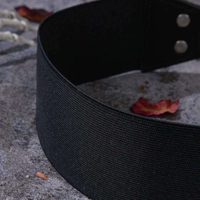 Leather × Vintage 70CM Elastic Halloween Pumpkin Belt Size ONE SIZE - 6 Thumbnail