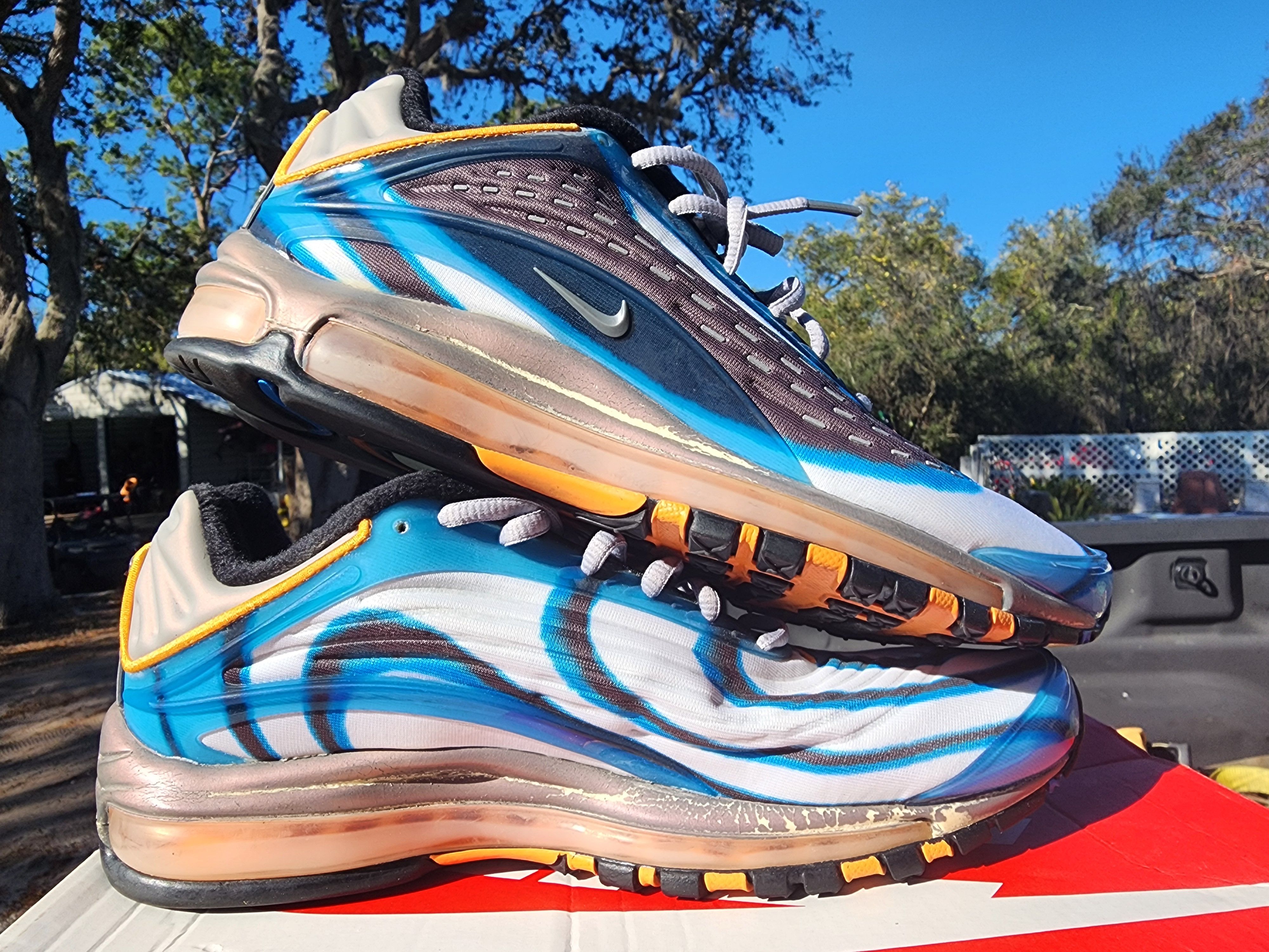 Nike Air Max Deluxe Sneakers photo blue Size 9.5 Size US 9.5 / EU 42-43 - 2 Thumbnail