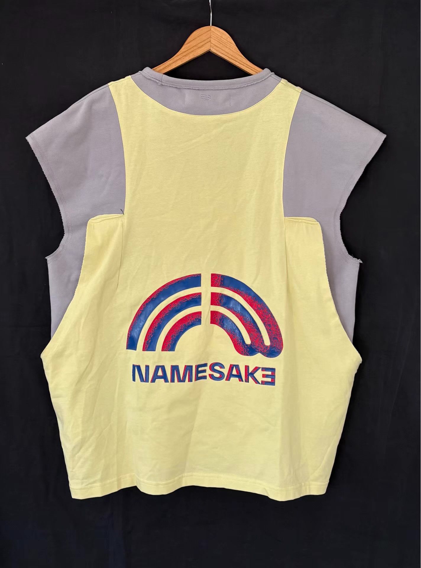 NAMESAKE NAMESAKE 23SS Men's Layered Mock Two-Piece T-Shirt Ｑ21 Size US S / EU 44-46 / 1 - 2 Thumbnail