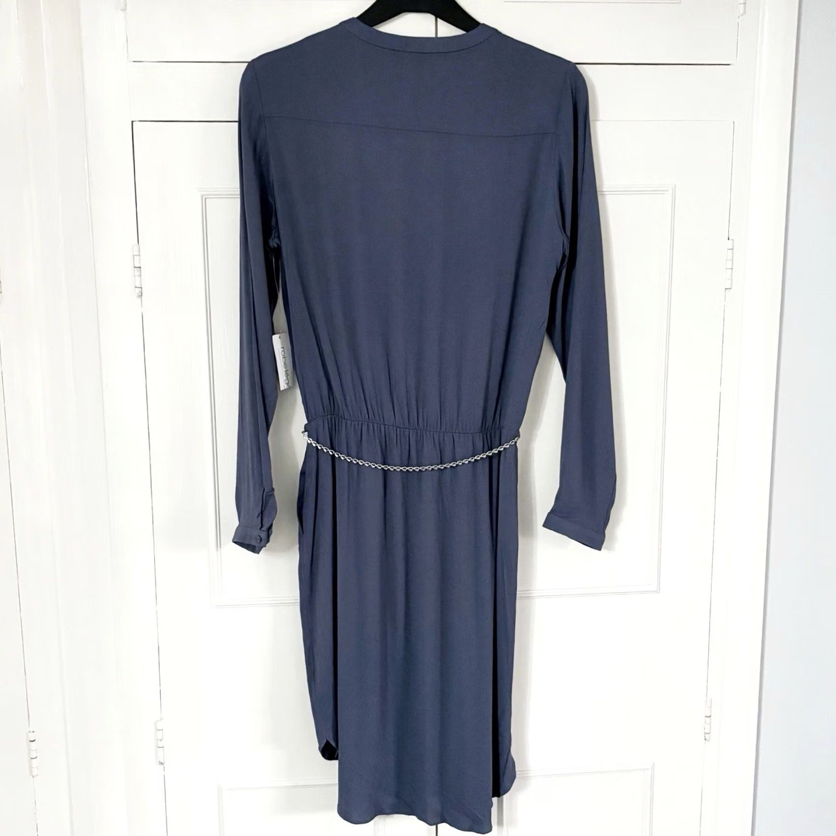Vintage VINTAGE: No Robe Legere Dress UK 8 Fresh Sky Blue L/S Vera Mont Women’s New With Tags Dress Women UK 8 Spring Summer Autumn Winter"} Size M / US 6-8 / IT 42-44 - 2 Thumbnail