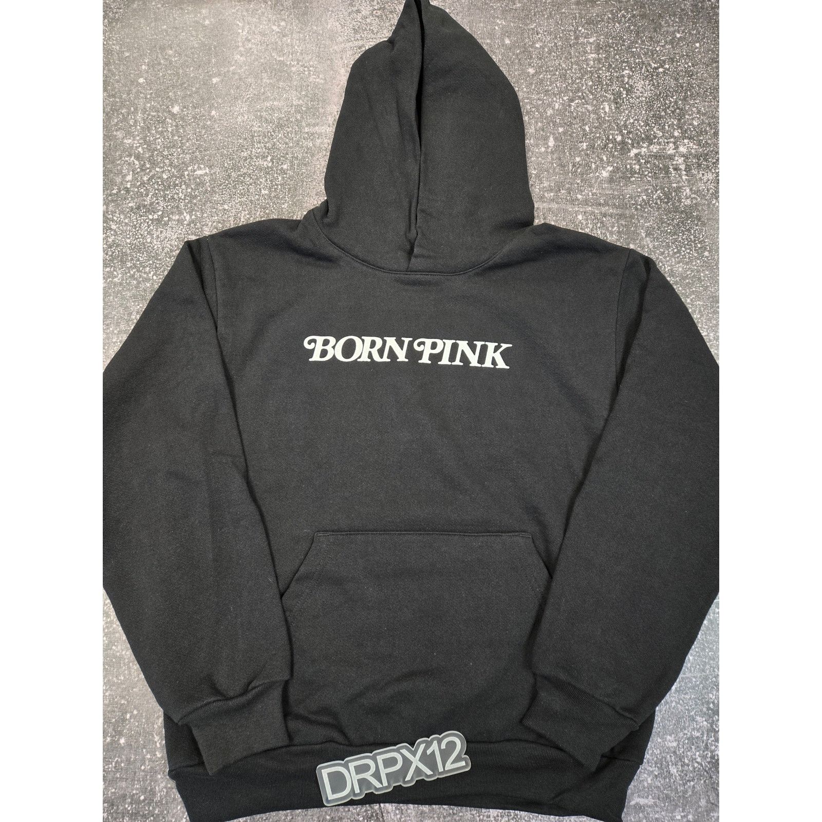 The Unbranded Brand Blackpink x Verdy Amex Born Pink Black Hoodie Size Med NWT Size US M / EU 48-50 / 2 - 2 Thumbnail