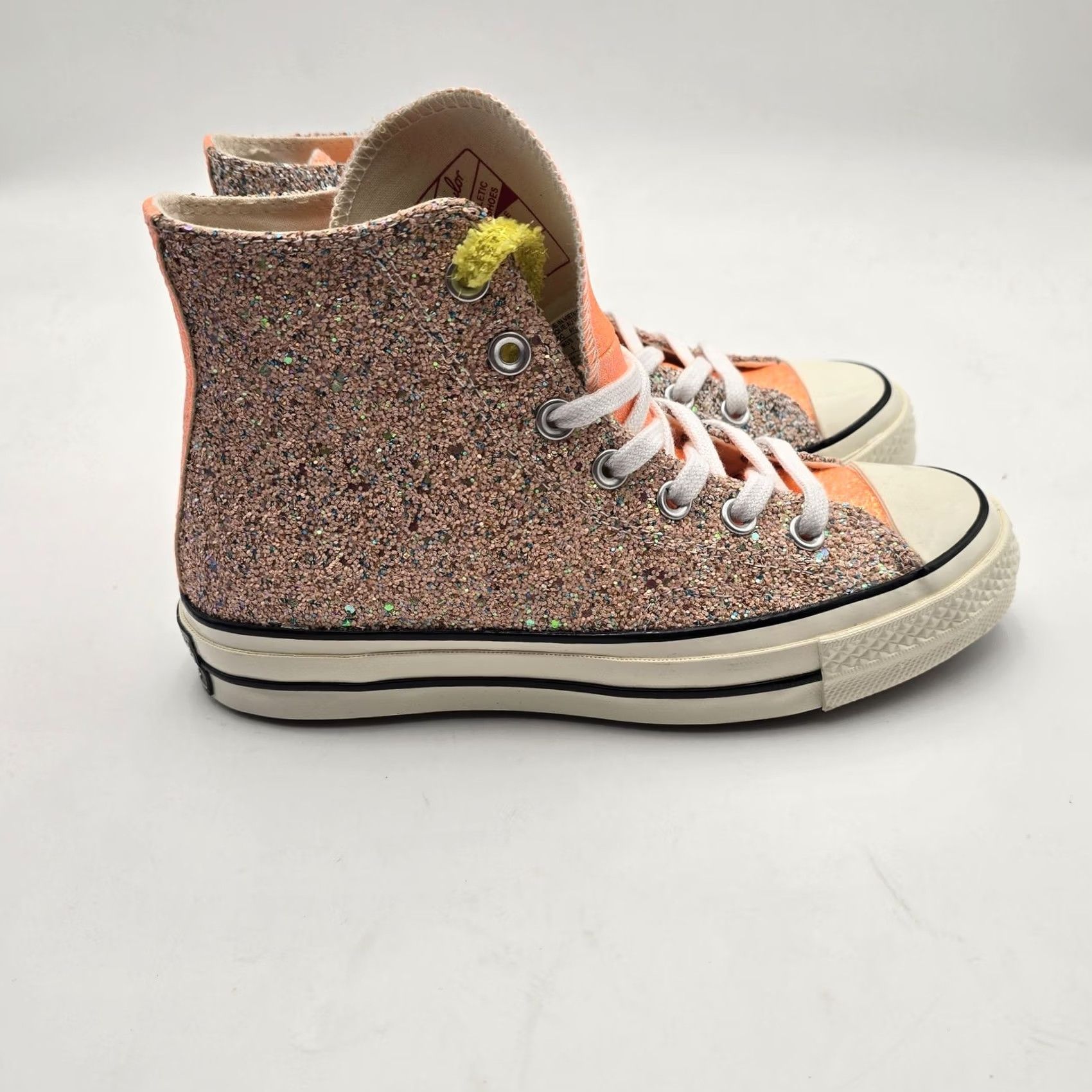 Converse Converse JW Anderson Chuck Taylor Womens Size 6 Glitter High Top Sneakers Multicolor Jazz 164695C New Size M / US 6-8 / IT 42-44 - 2 Thumbnail