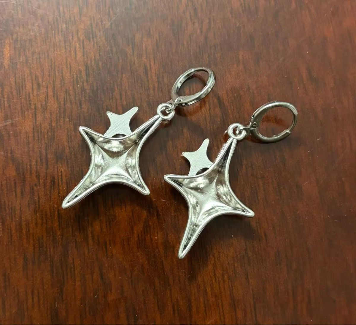 Jewelry Simple Star Earrings Size ONE SIZE - 2 Thumbnail