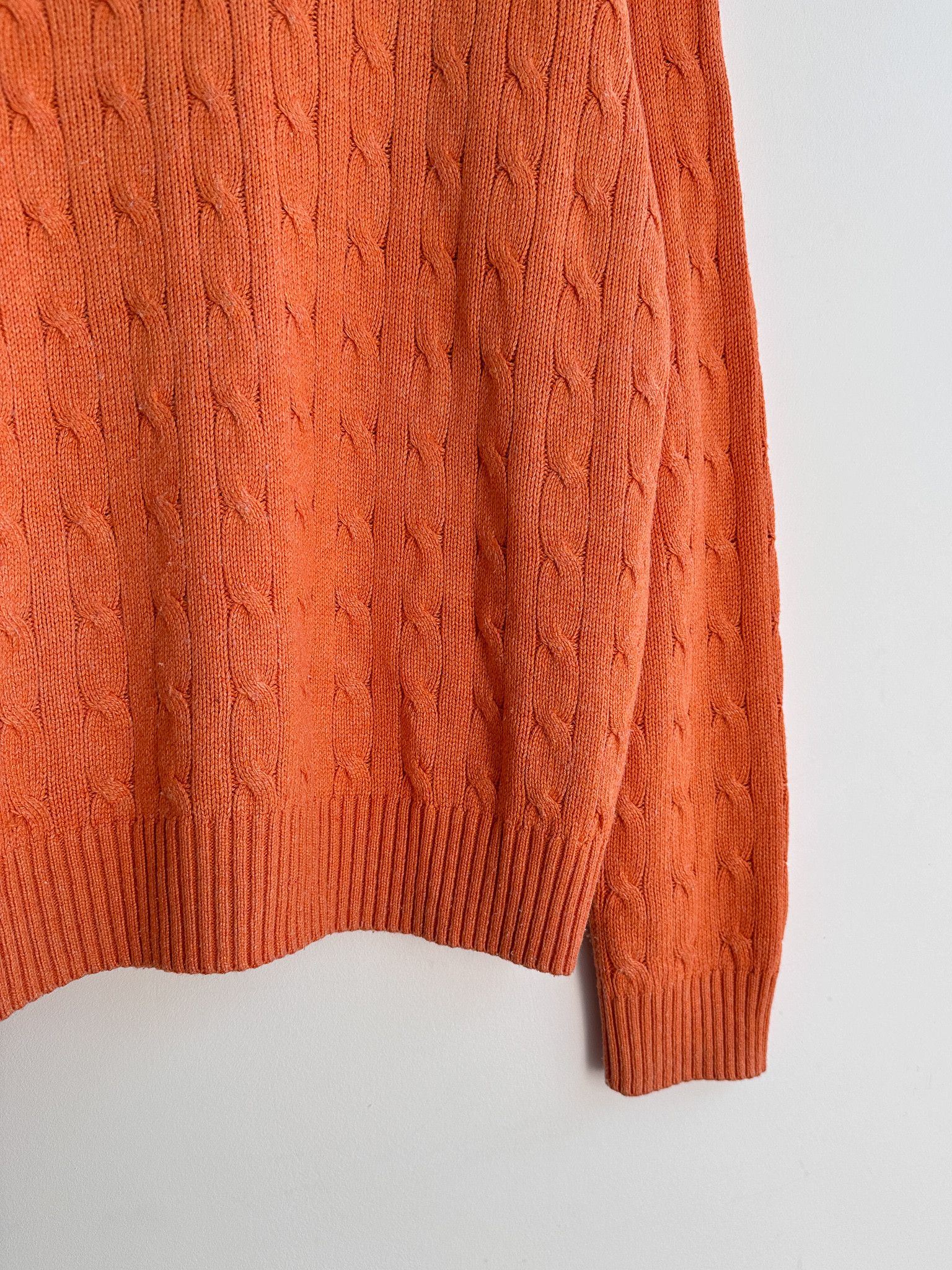 Polo Ralph Lauren Polo Ralph Lauren Orange Knit Sweater Jumper Size US XL / EU 56 / 4 - 5 Thumbnail