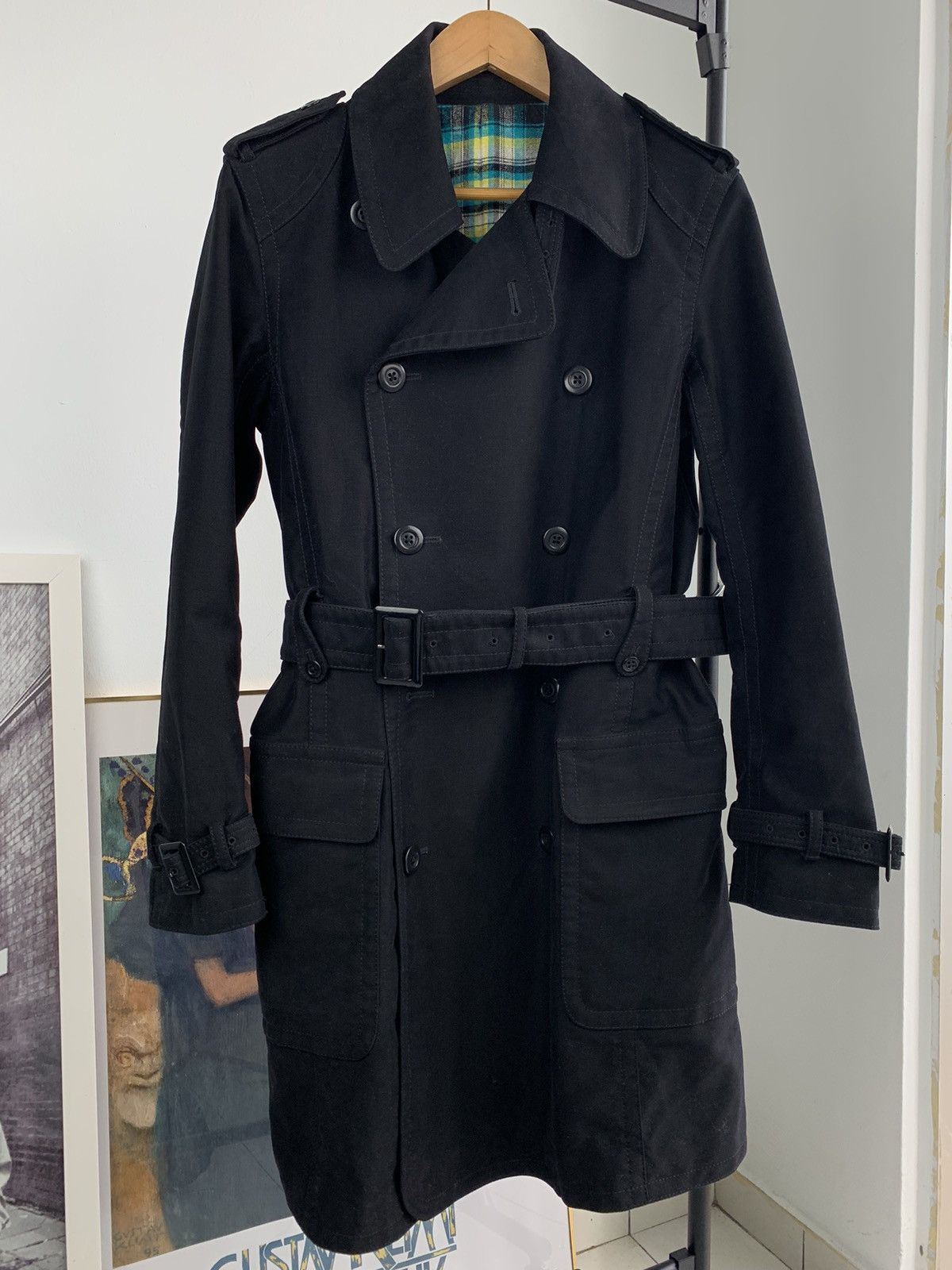 Yuji Yamada Yuji Yamada Double Breast Trench coat Size US S / EU 44-46 / 1 - 1 Thumbnail