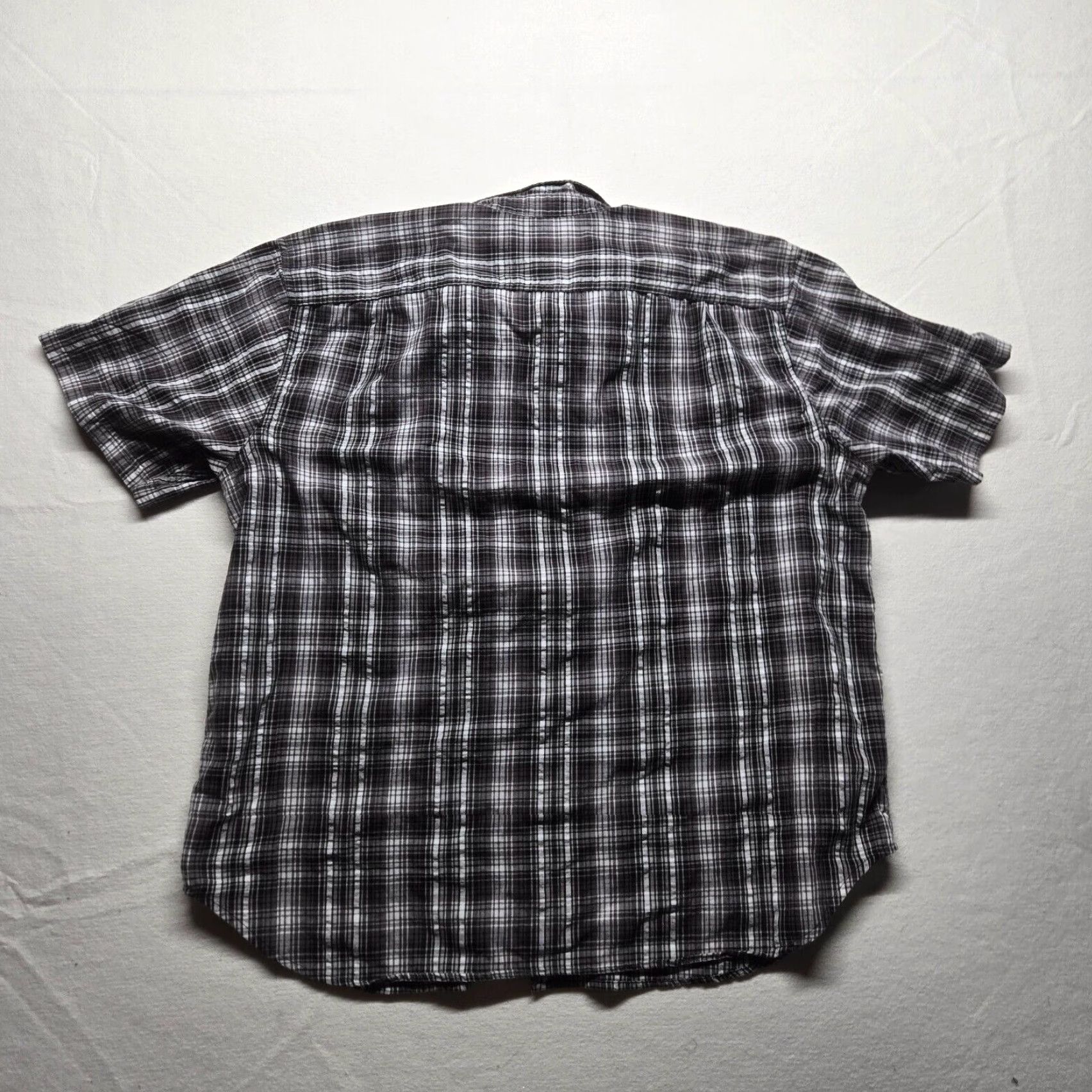 Vintage C.E. Schmidt Shirt Button-Up Brown Plaid Outdoor Workwear Men 2XL Size Button-Down Long Sleeve Cotton Polyester Pocketed Size US XXL / EU 58 / 5 - 7 Thumbnail