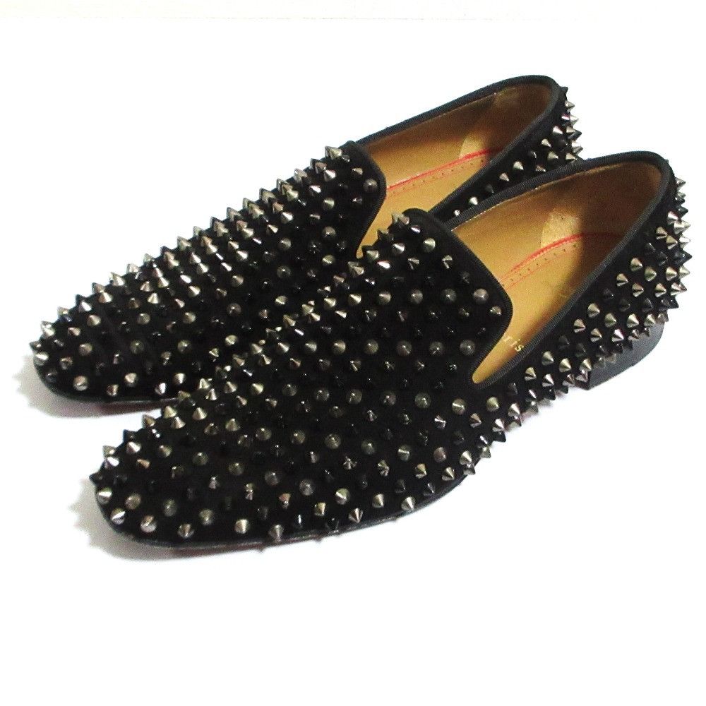 Christian Louboutin Christian Louboutin Christian Louboutin Dandelion Spikes Leather Loafers Leather Shoes DUTY FREE for USA Size ONE SIZE - 1 Thumbnail