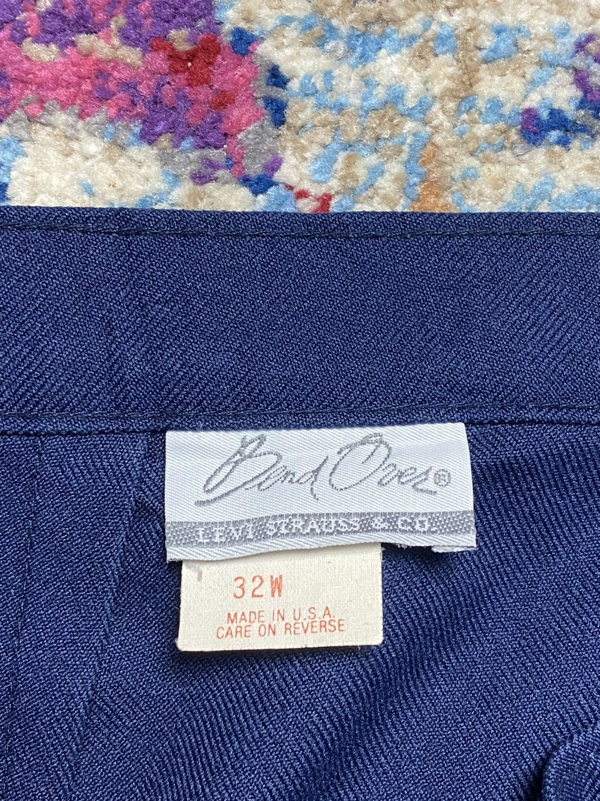 Levi's × Vintage Vtg 70s Bend Over Levi Strauss & Co 32W Women Stretch Pants Size 32" / US 10 / IT 46 - 5 Thumbnail