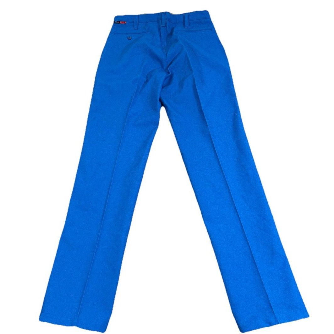 Vintage Vintage New Workrite Work Pants Chino Blue Nomex Made In USA Size US 33 - 3 Thumbnail
