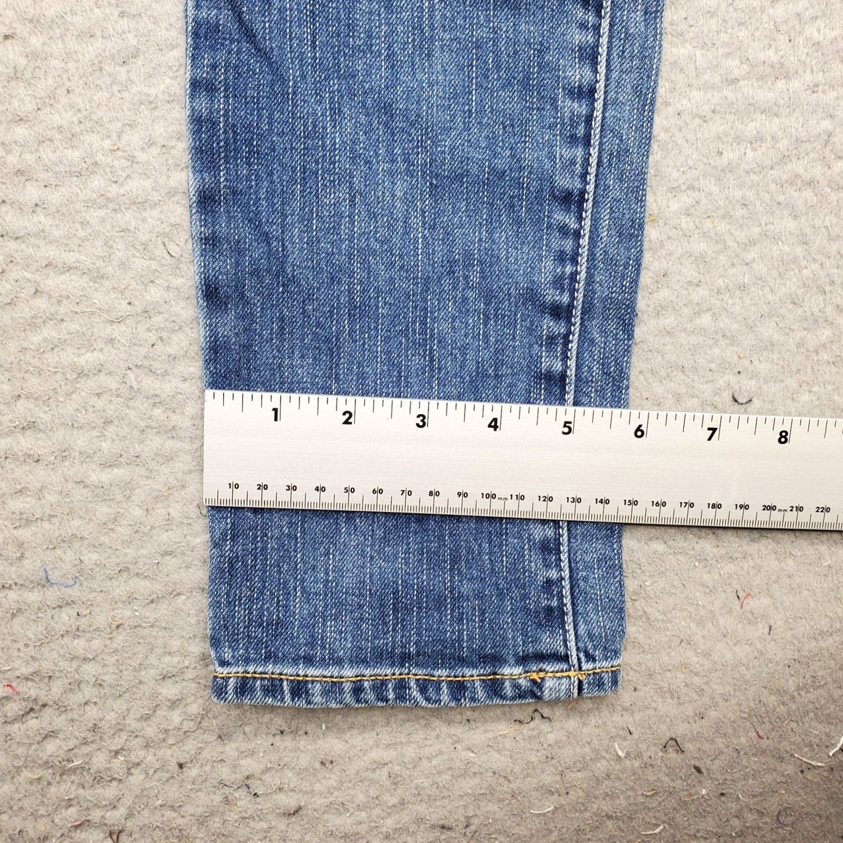 American Eagle Outfitters American Eagle Outfitters Skinny Jeans Womens 2 Blue Denim Stretch VINTAGE? Size 26" / US 2 / IT 38 - 5 Thumbnail