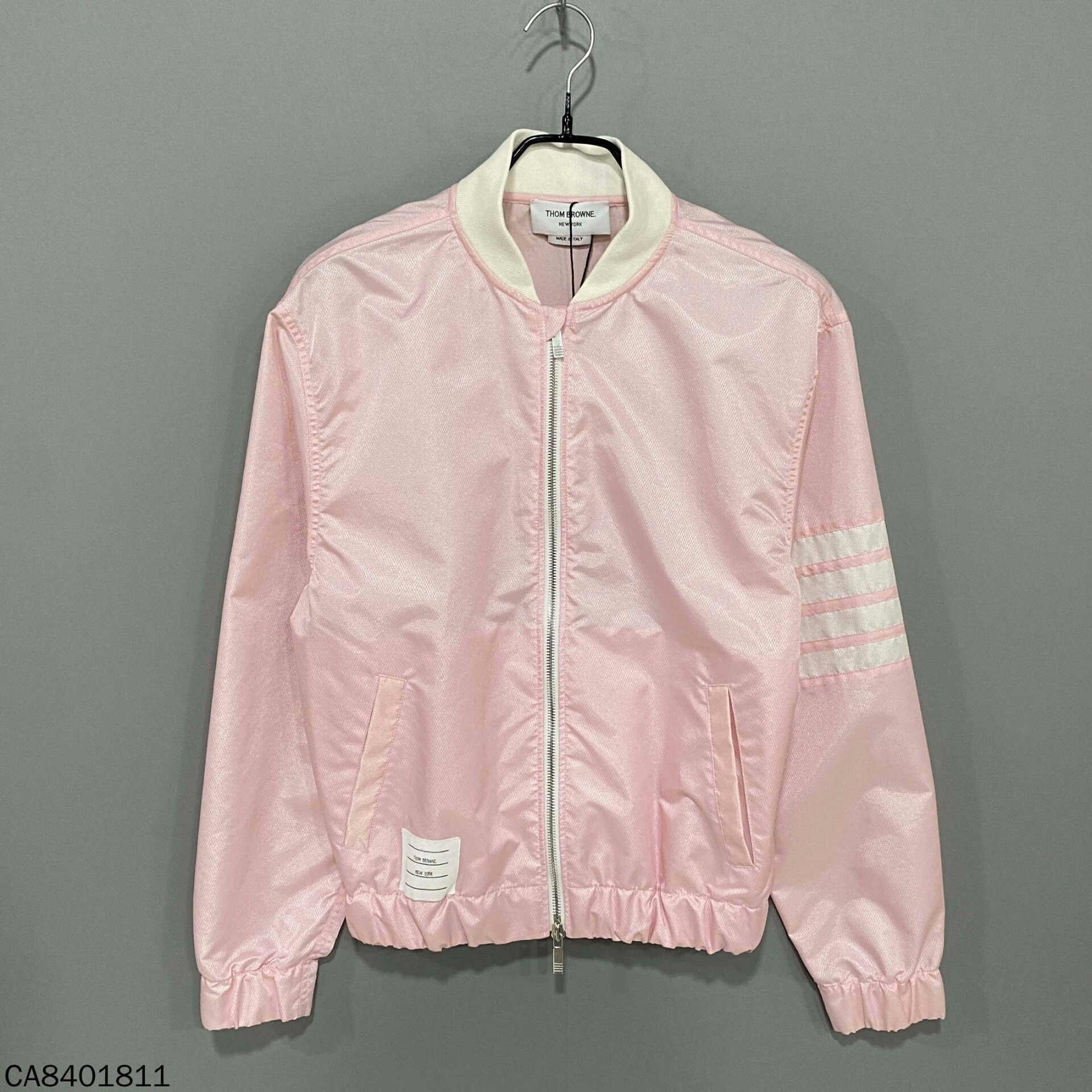 Thom Browne Thom Browne Striped Pink Jacket 25 Women Size XS / US 0-2 / IT 36-38 - 1 Thumbnail