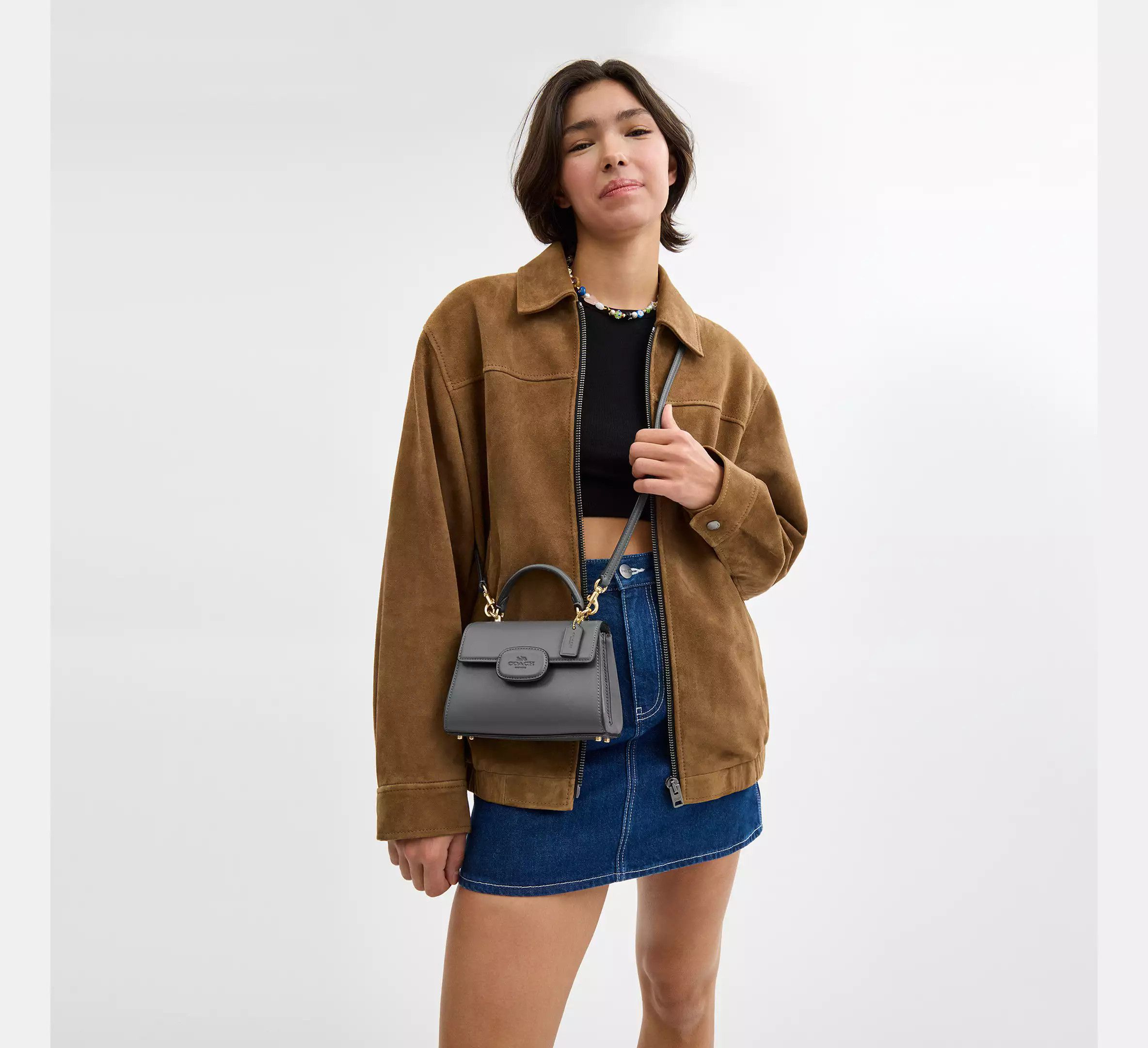 Coach Eliza Mini Top Handle Bag CW182 Size ONE SIZE - 10 Thumbnail