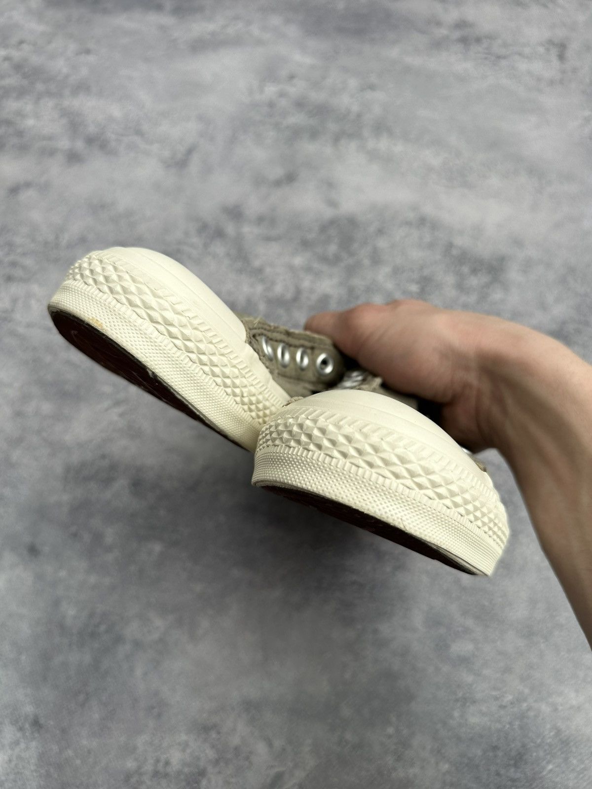 Converse × John Varvatos 🚨Rare Converse John Varvatos Low Top Sneakers Green Shoes Size US 7 / EU 40 - 17 Thumbnail