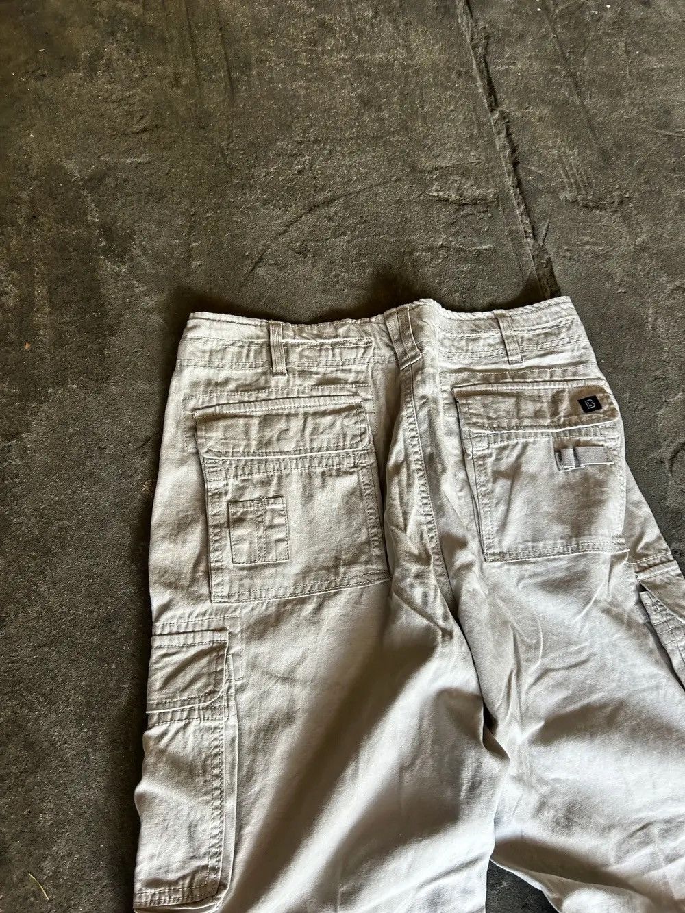 If Six Was Nine × Japanese Brand × Yohji Yamamoto VTG Yohji Yamamoto Junya Watanabe Style Bondage Cargo Pants Size US 32 / EU 48 - 6 Thumbnail