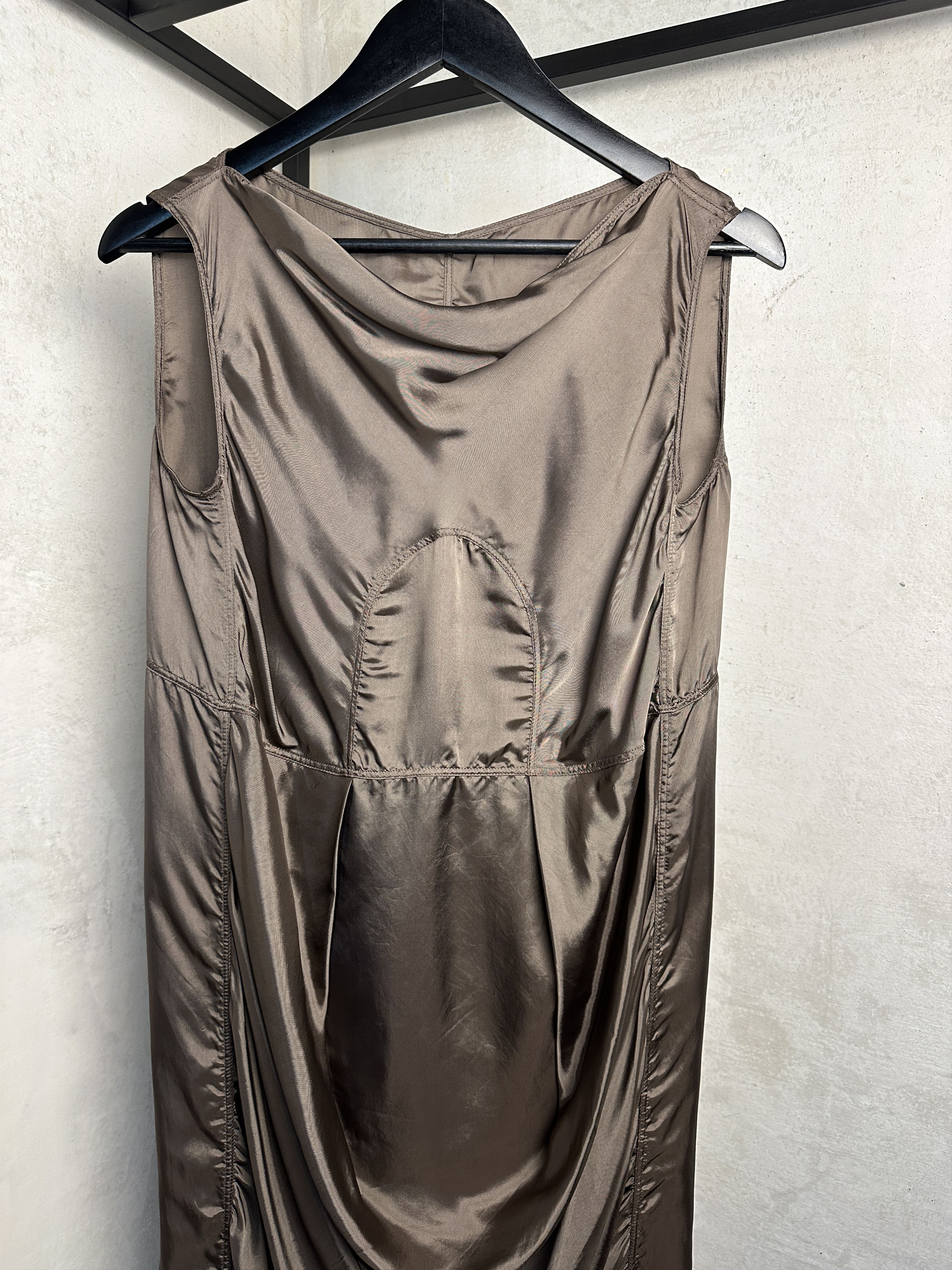 Rick Owens Rick Owens SS16 Cyclops Beige Dress Size S / US 4 / IT 40 - 5 Thumbnail