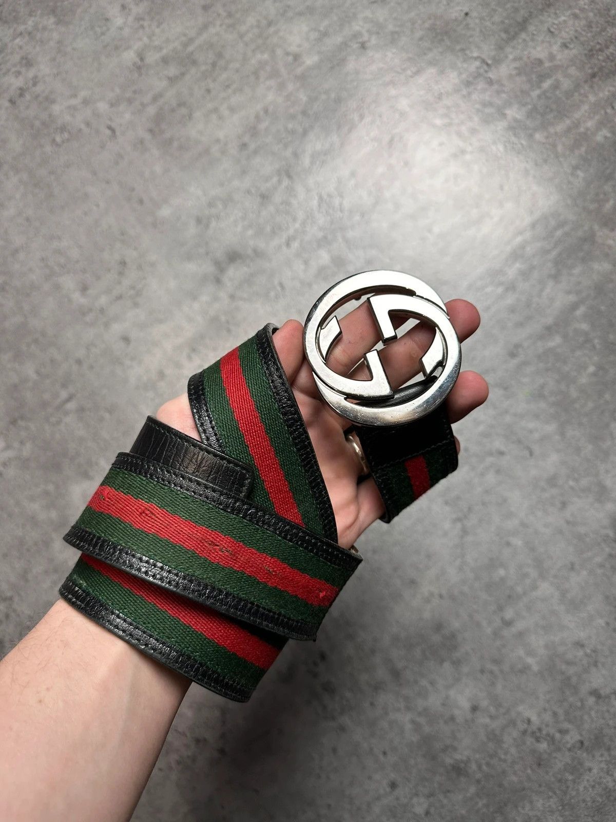 Gucci Gucci belt vintage leather Size ONE SIZE - 1 Thumbnail