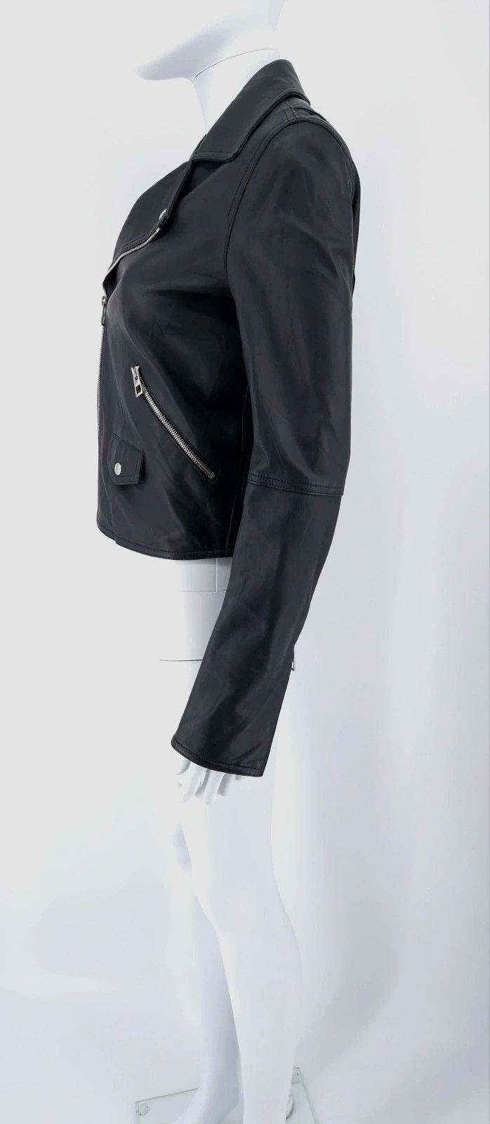 Loewe Loewe Nappa Lambskin Biker Jacket Size XS / US 0-2 / IT 36-38 - 5 Thumbnail