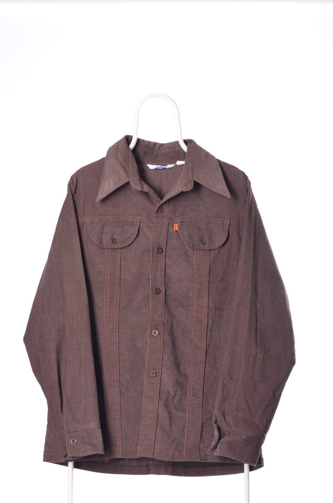 Levi's Vintage 70s Levi’s Panatela Button Up Shirt Orange Tab Size US L / EU 52-54 / 3 - 1 Thumbnail