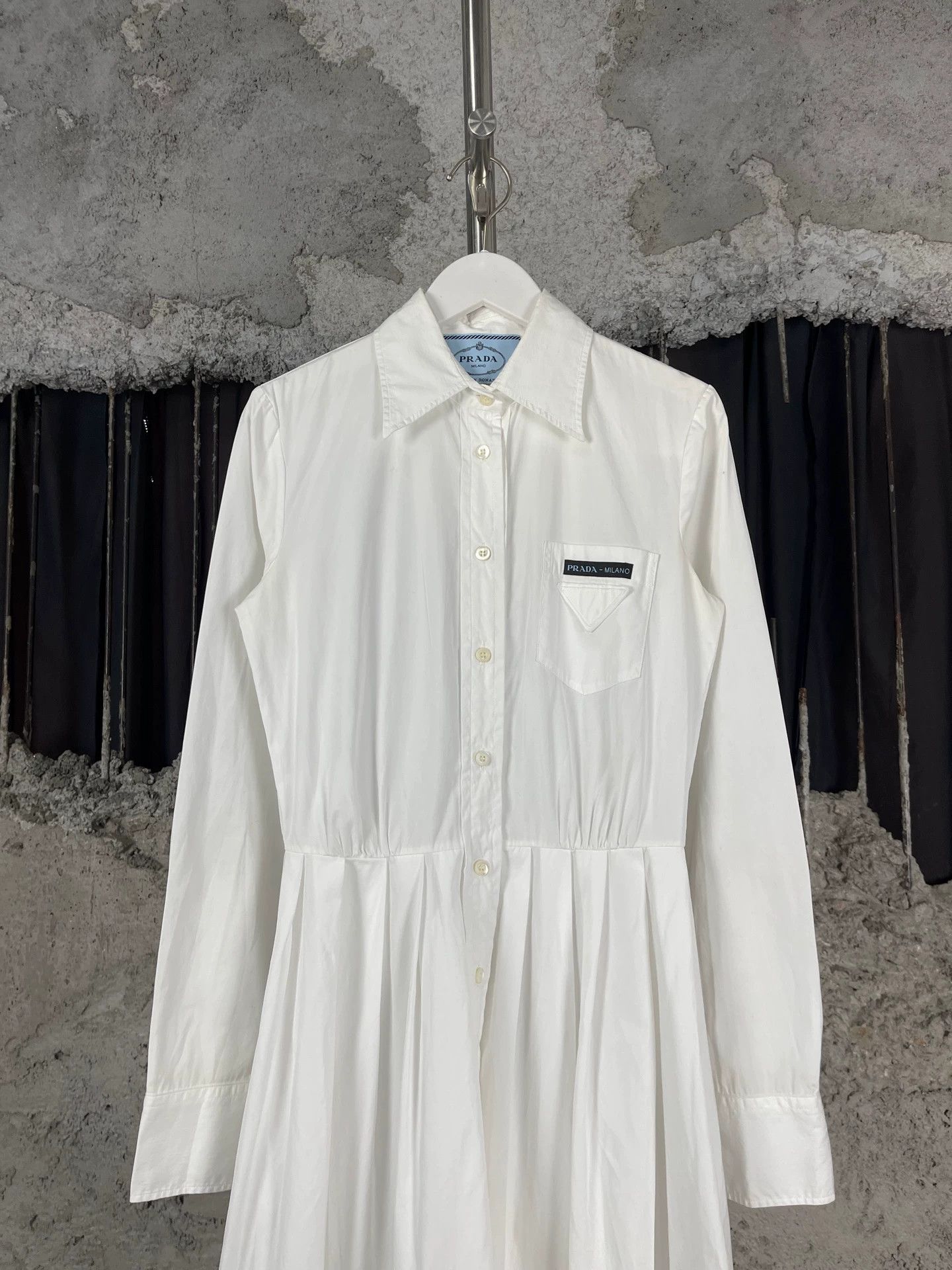 Prada Prada Women's Shirtdress Size 36 New Size XS / US 0-2 / IT 36-38 - 3 Thumbnail