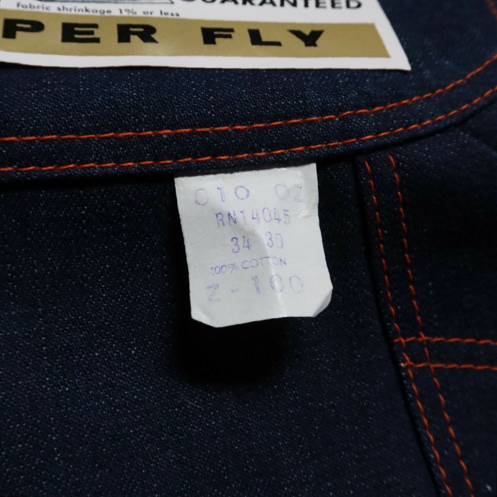 Vintage VINTAGE Copperhead Jeans Denim Men 32x29 Raw 60s Deadstock Sanforized Made in USA Leather? Size US 32 / EU 48 - 4 Thumbnail