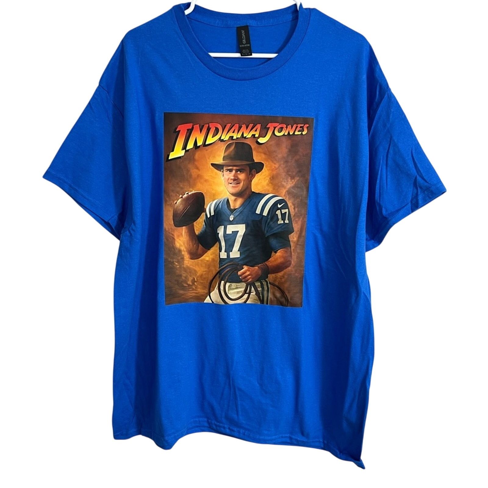 G2000 NEW Indiana Daniel Jones Parody Shirt Size US XL / EU 56 / 4 - 1 Thumbnail