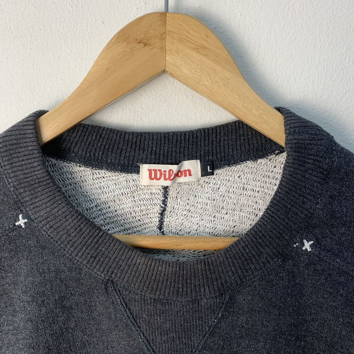 Sports Specialties × Wilson Vintage Wilson Sweatshirt Biglogo Wilson Sports in Chicago Size US L / EU 52-54 / 3 - 3 Thumbnail