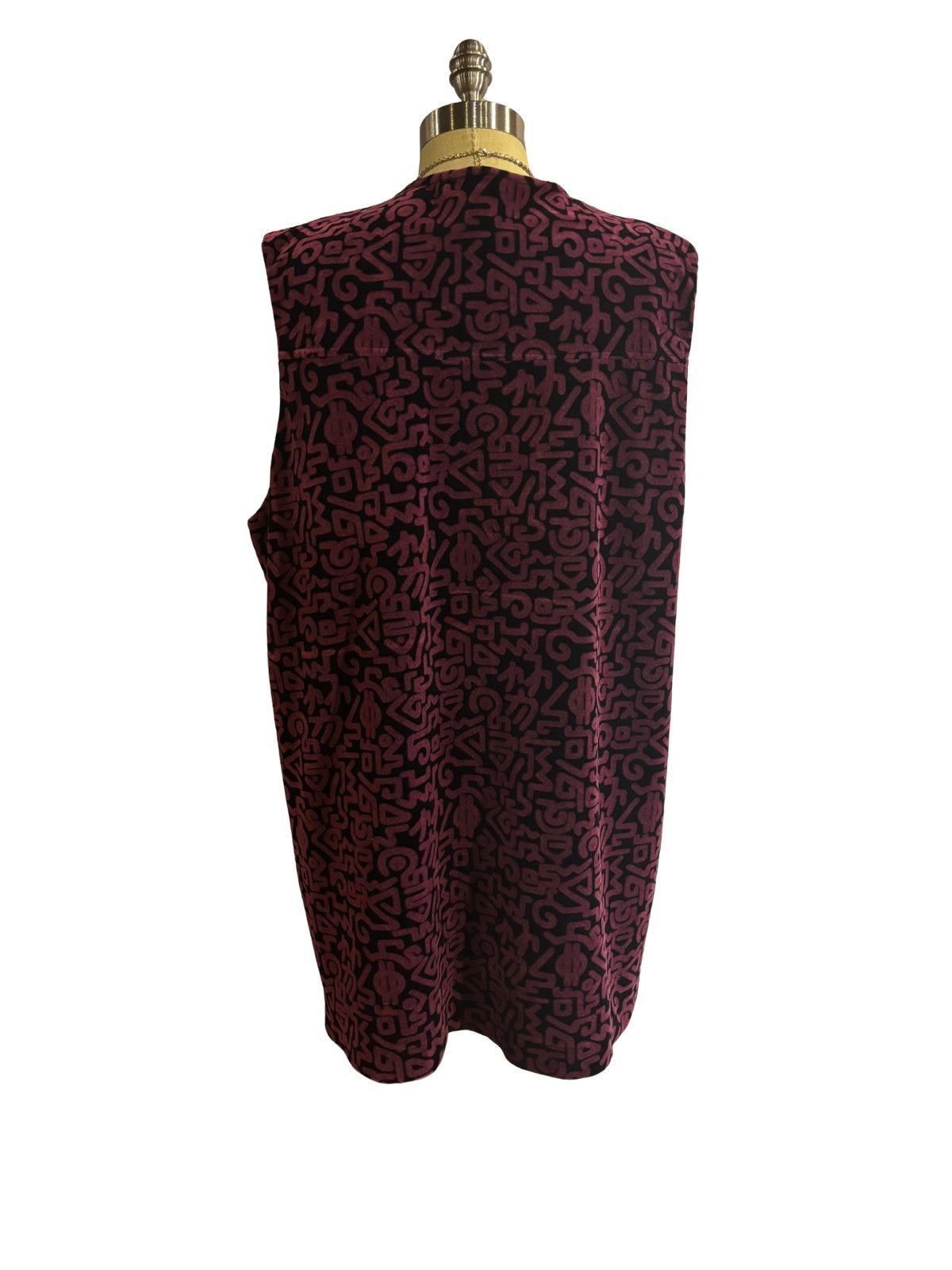 Other Women’s purple winter Vest.wt6749 Size XXL / US 16-18 / IT 52-54 - 4 Thumbnail