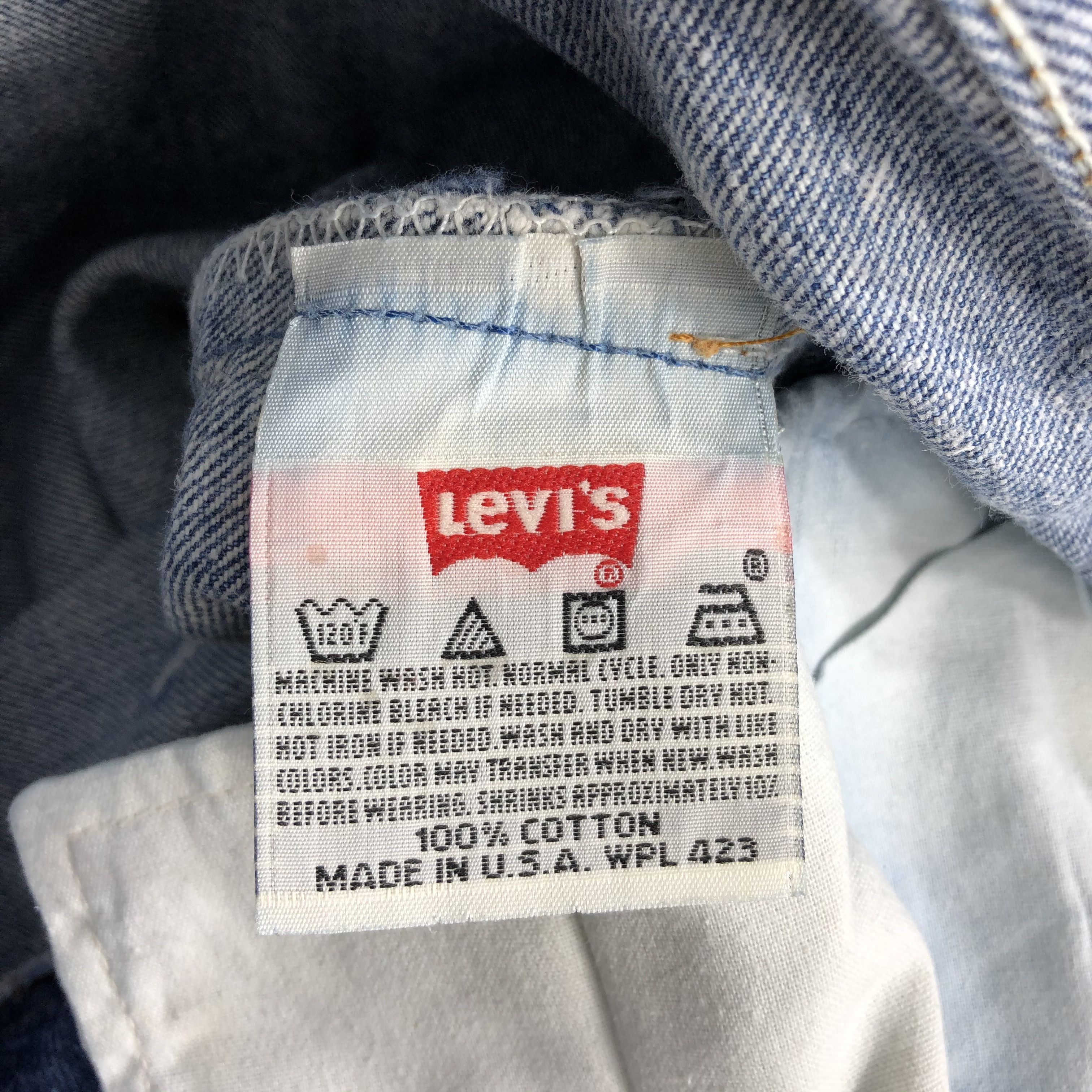 Levi's Jeans Levis 501xx Vintage 90s-JM891 Size US 33 - 9 Thumbnail