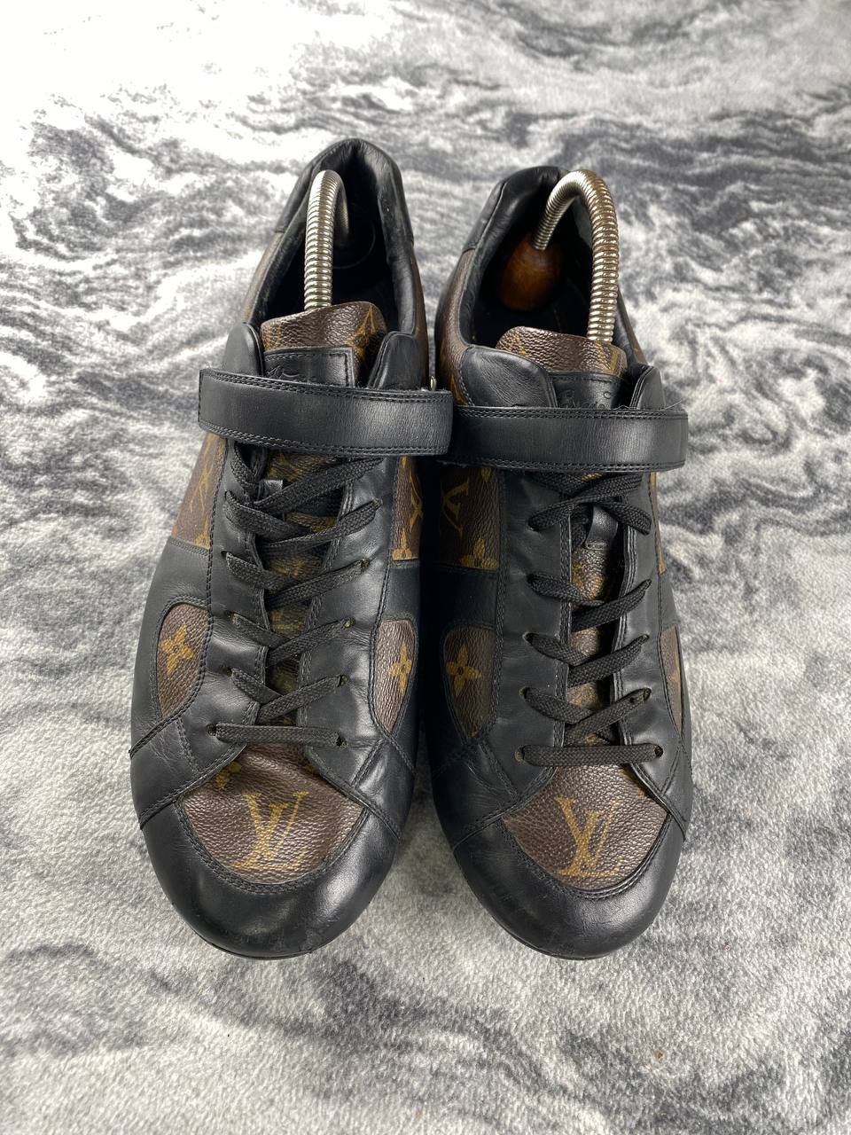 Louis Vuitton Louis Vuitton Globe Trotter Monogram Leather Sneakers Size US 9.5 / EU 42-43 - 2 Thumbnail