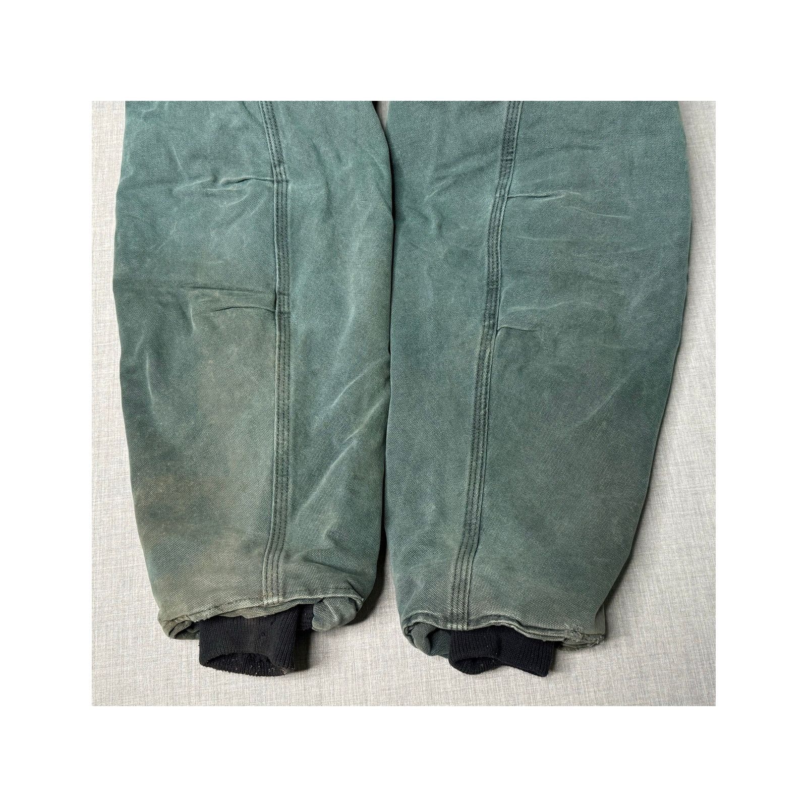 Carhartt × Vintage Vintage Carhartt Green Quilt Lined Detroit Jacket 2XL 28x28 Size US XXL / EU 58 / 5 - 6 Thumbnail