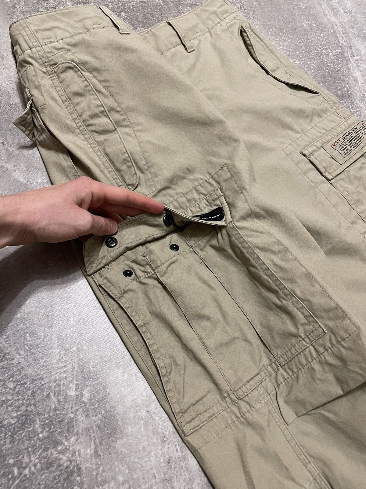 Oakley × Vintage Vintage Oakley Cargo Pants 32 Size US 32 / EU 48 - 7 Thumbnail