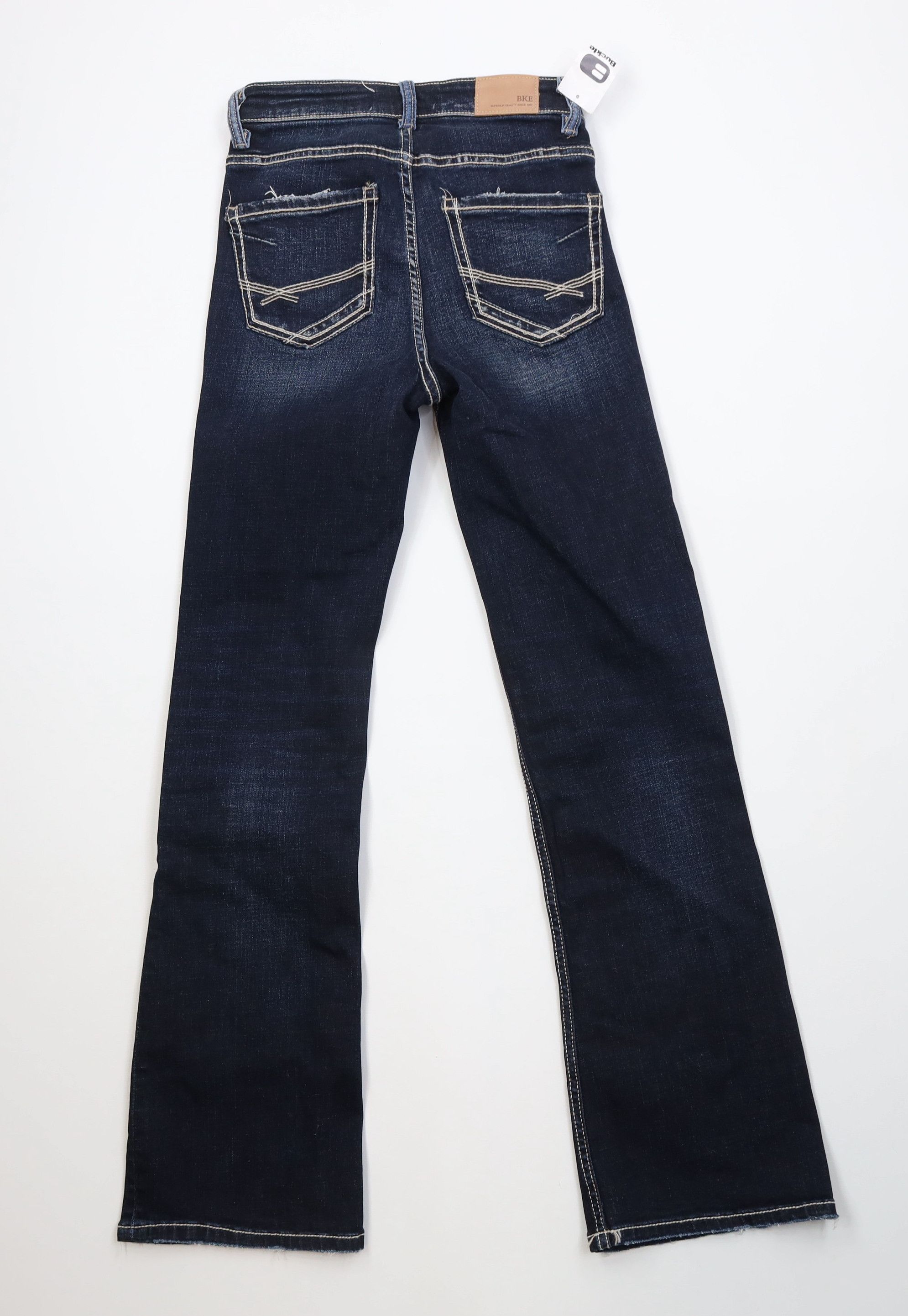 Vintage New Buckle BKE Parker High Rise Bootcut Flared Jeans Blue Size 23" - 12 Thumbnail