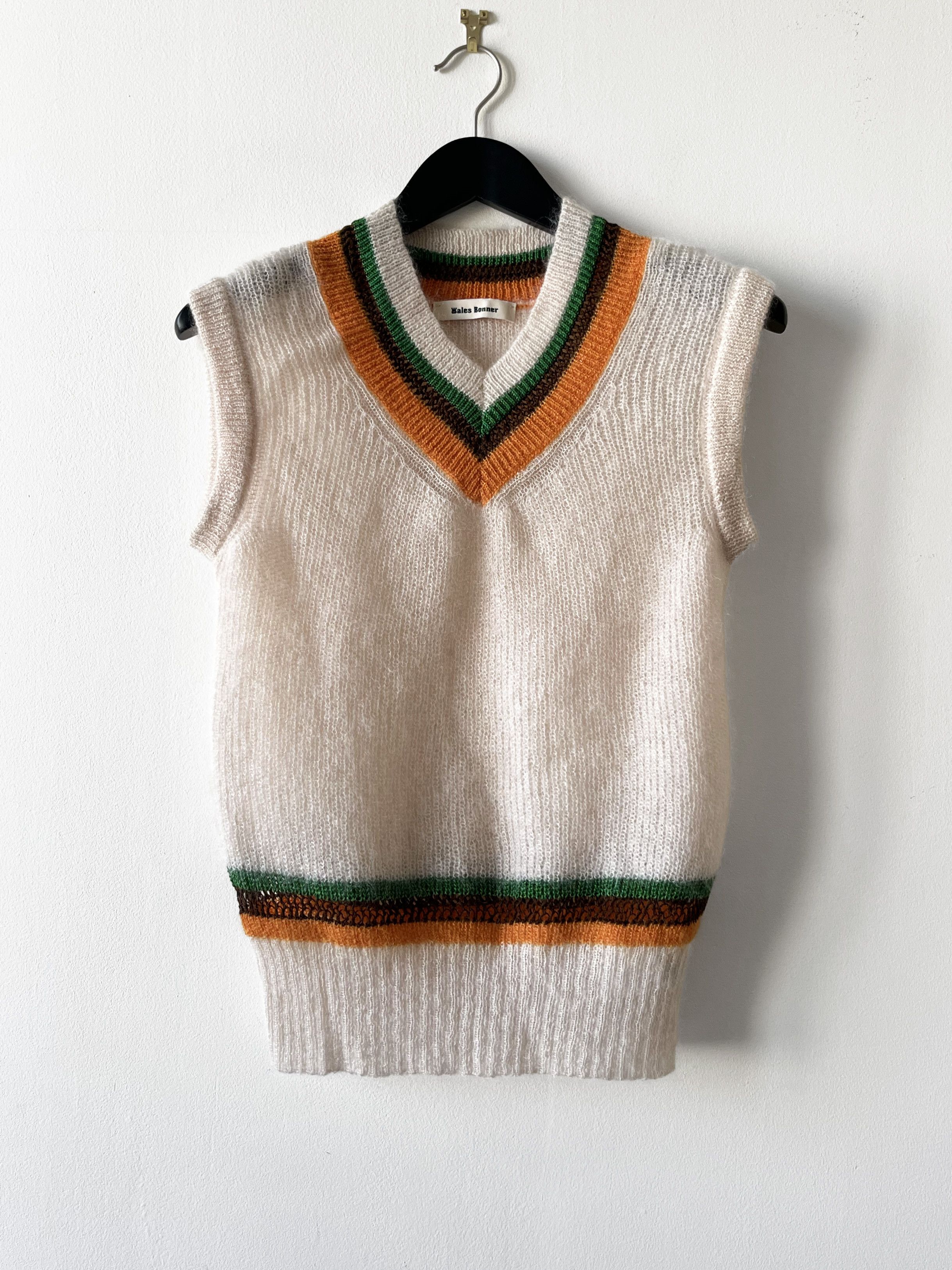 Wales Bonner Wales Bonner Volta Jazz knit sweater vest Size US S / EU 44-46 / 1 - 1 Thumbnail